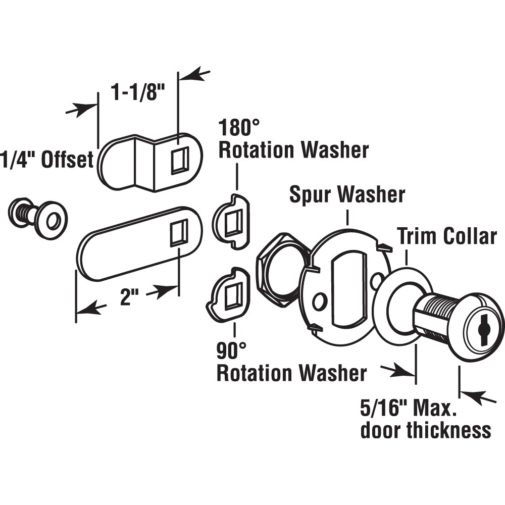 Prime-Line MP4454 Cabinet-Hardware-Acessories - View #2