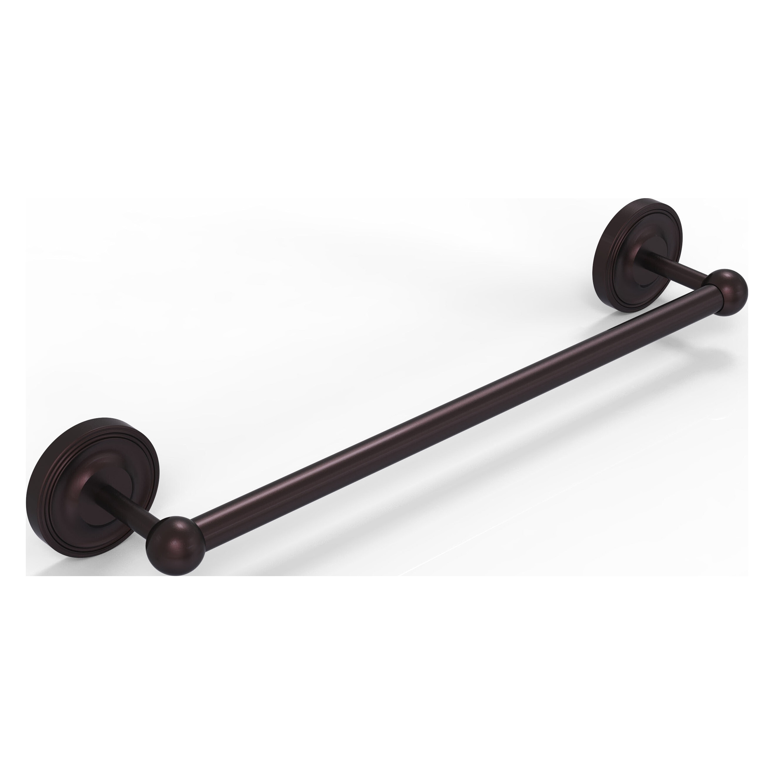 Allied Brass PR-41/30-ABZ Prestige Regal 30-in Antique Bronze Wall mount Single Towel Bar