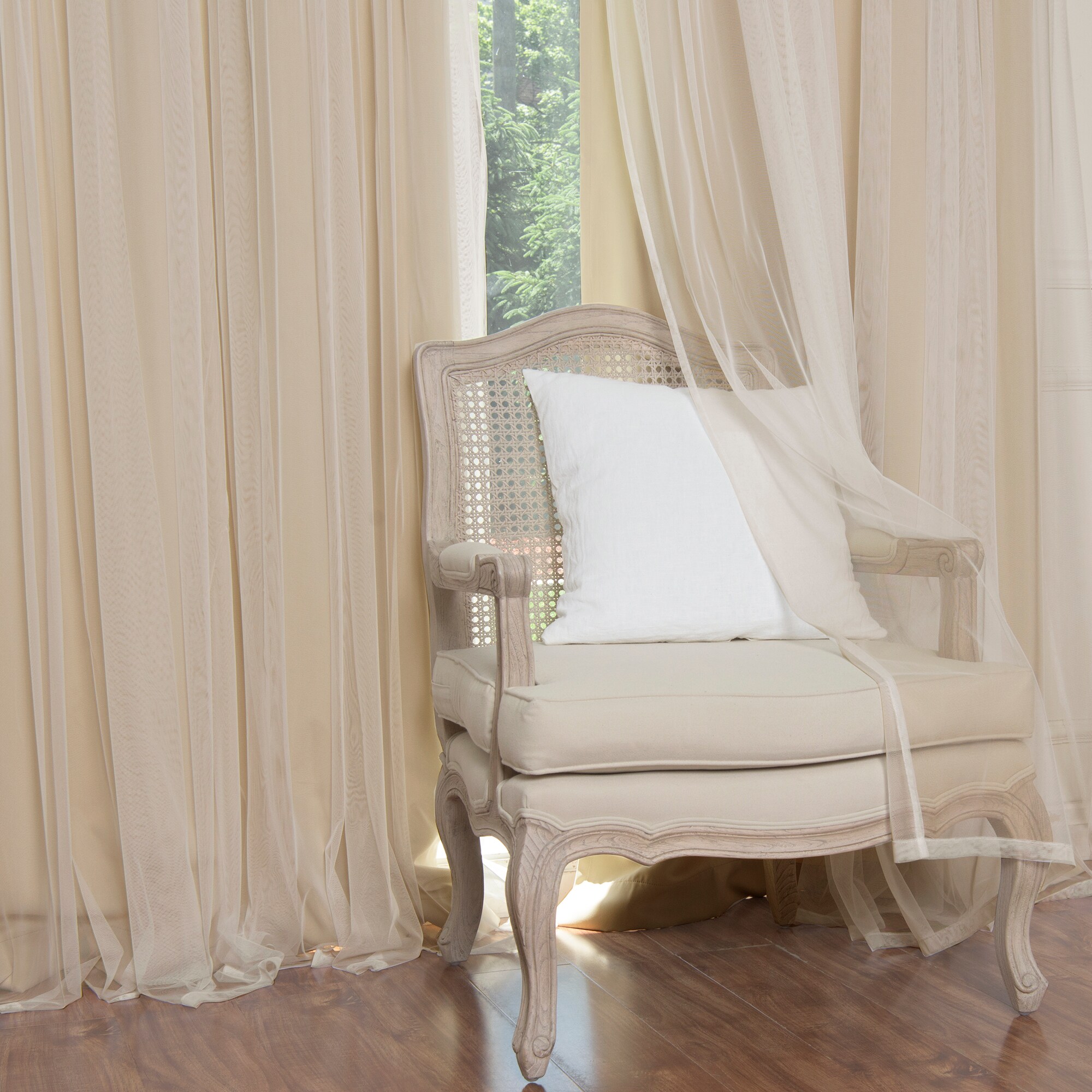 Best Home Fashion GROM-ELIS-96-BEIGE curtains - View #5