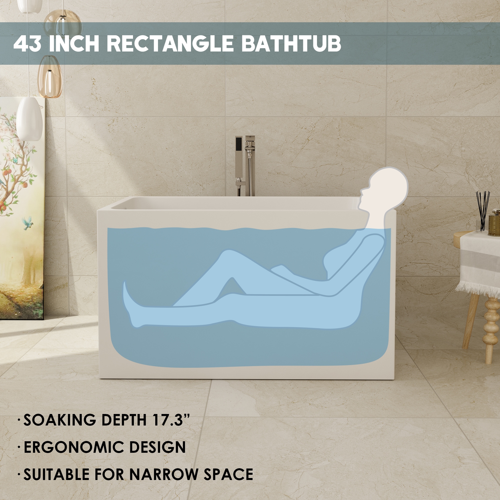 CASAINC TC-BT2013A bathtubs - View #7