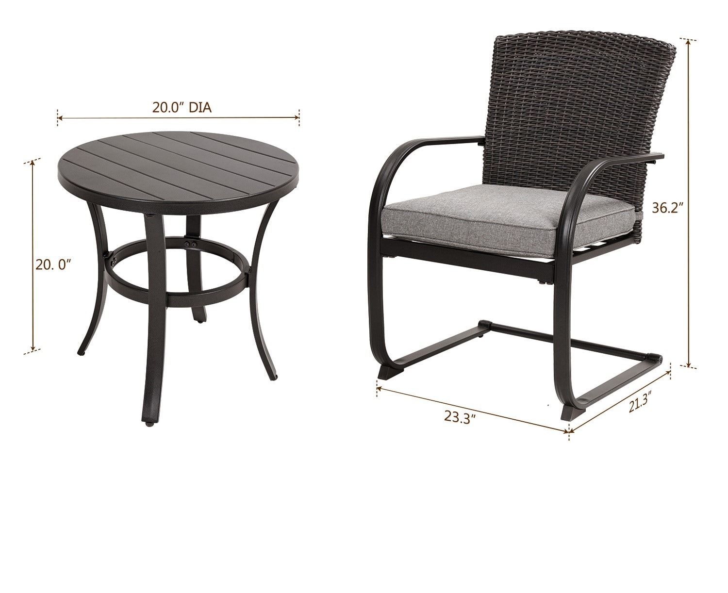 CASAINC ZY-41 Patio-Conversation-Sets - View #4