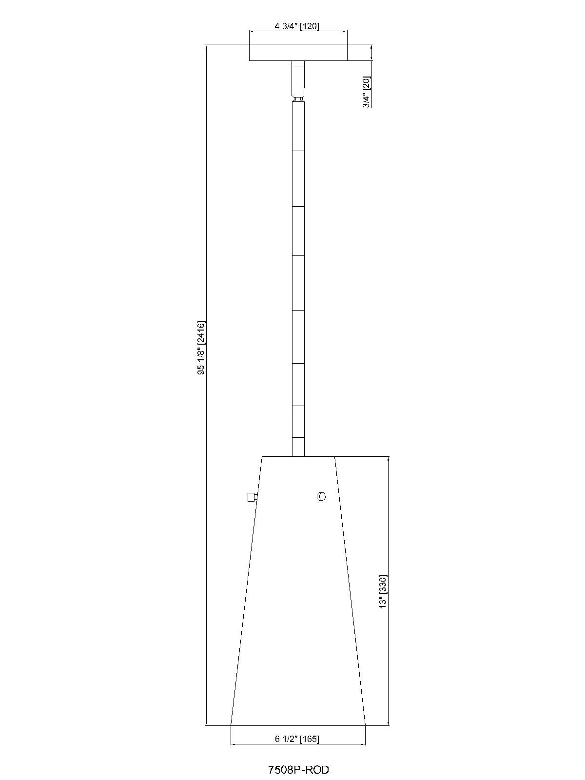 Z-Lite 7508P-ROD-CH Pendant-Lights - View #8