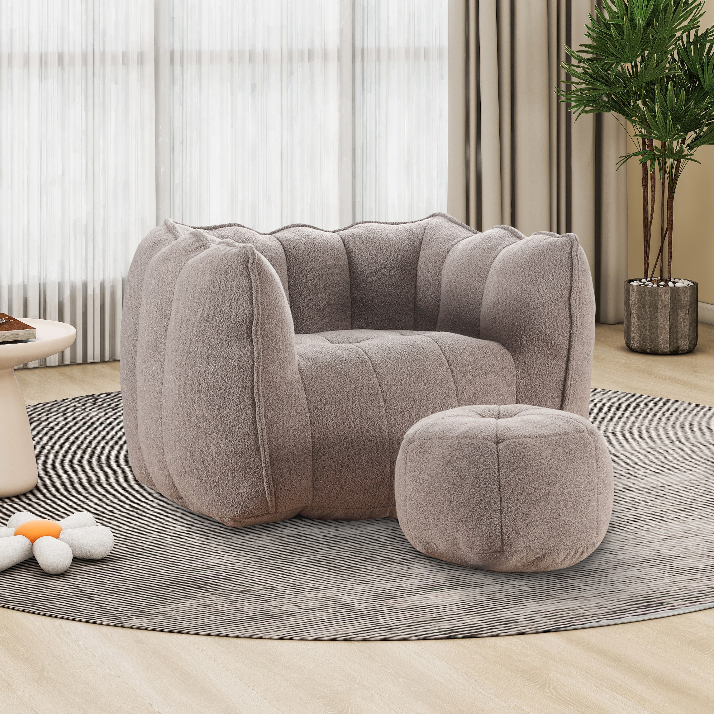 Hrinhom HC-W2002-COFFEE Bean-Bag-Chairs - View #10