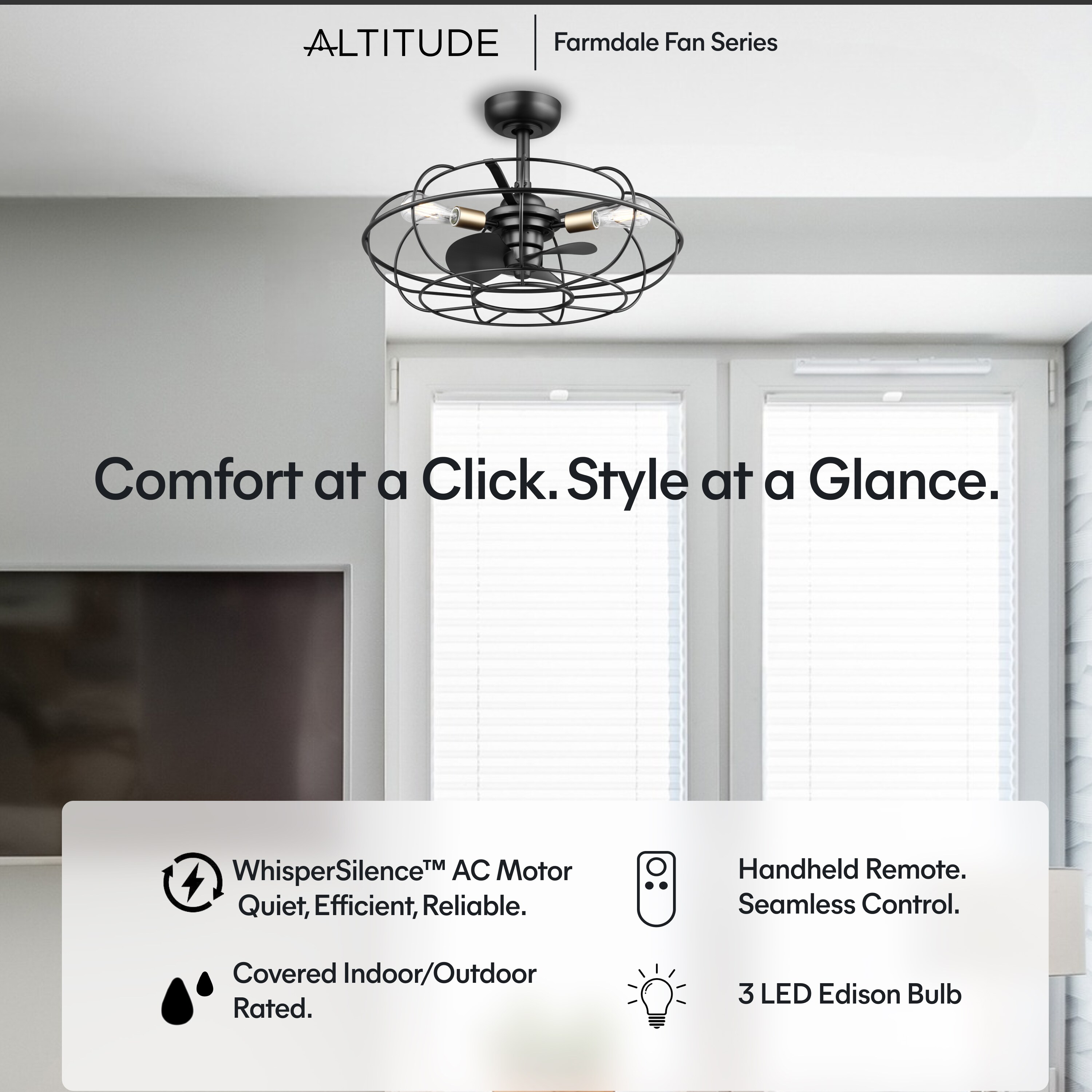 ALTITUDE ERTW1906626MBKCB Ceiling-Fans - View #8