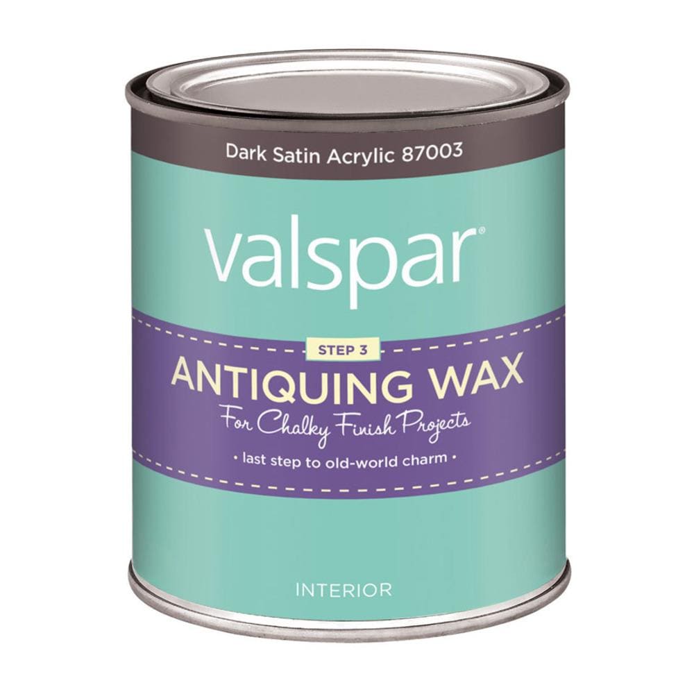 Valspar chalk paint and sealing wax review. Before and after photos!