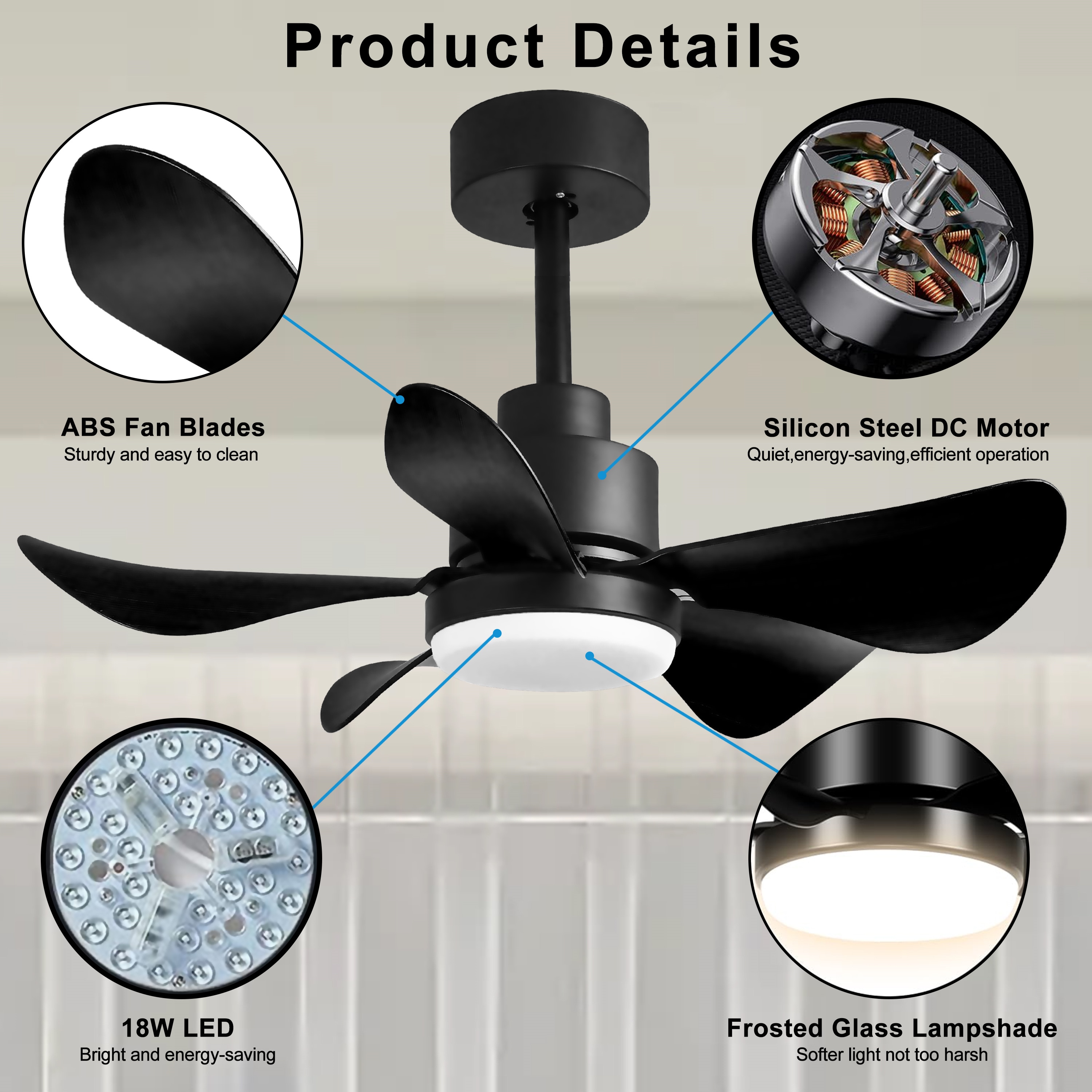 Yardreeze E-W2352P204381 Ceiling-Fans - View #6