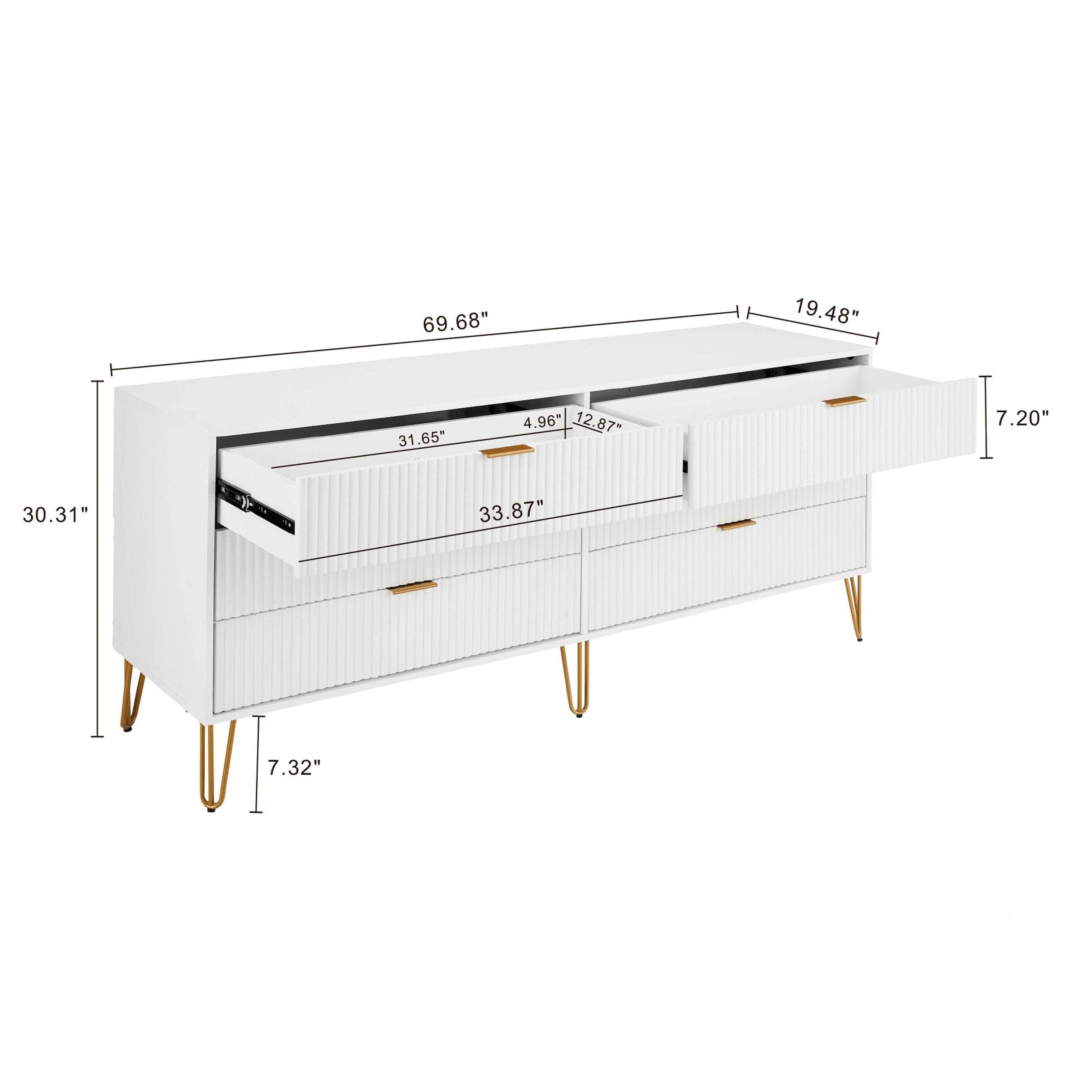 Manhattan Comfort 2-DB03-WH dressers - View #4