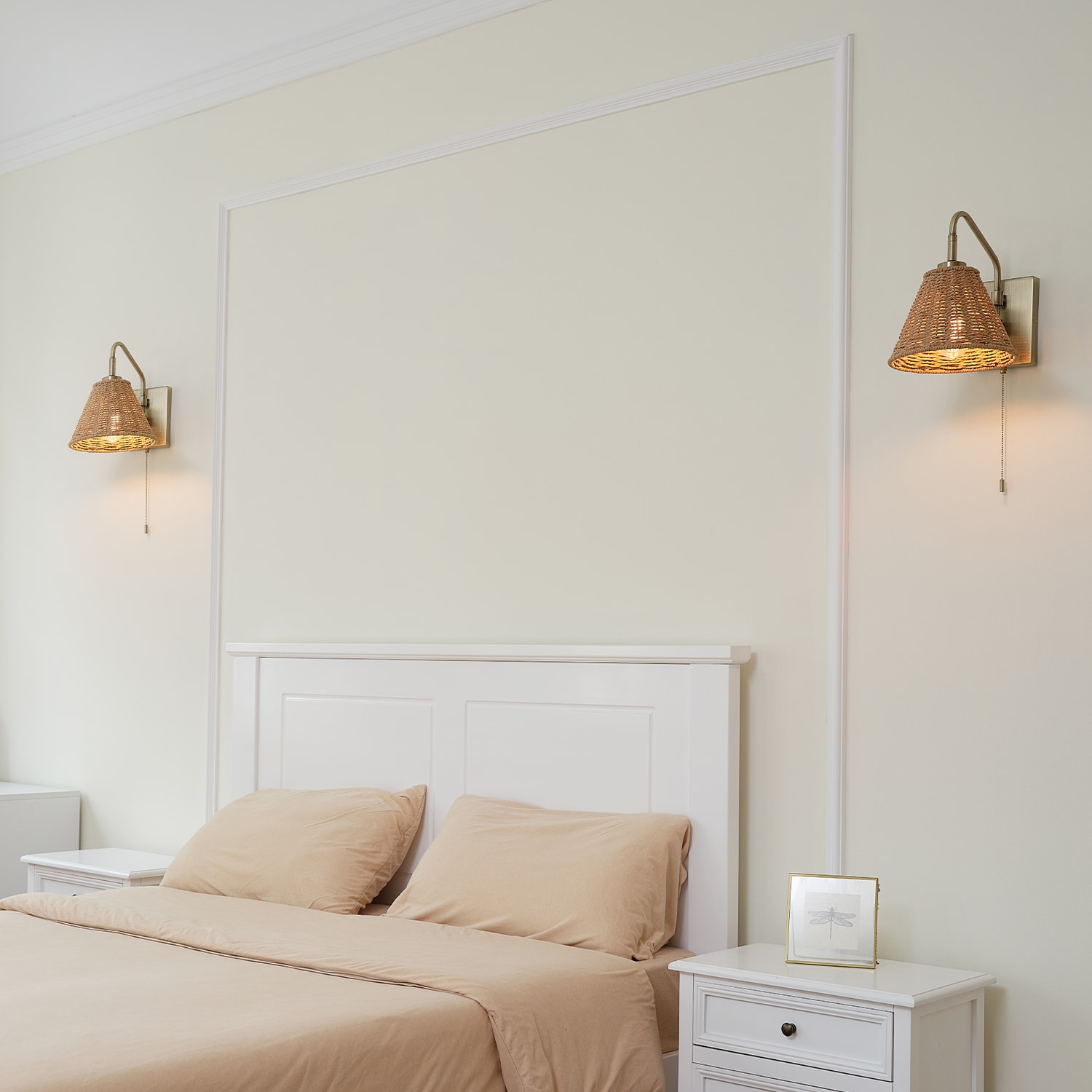 Globe Electric 91006658 8.5-in W 1 -Light Matte Brass Bohemian/global Wall Sconce