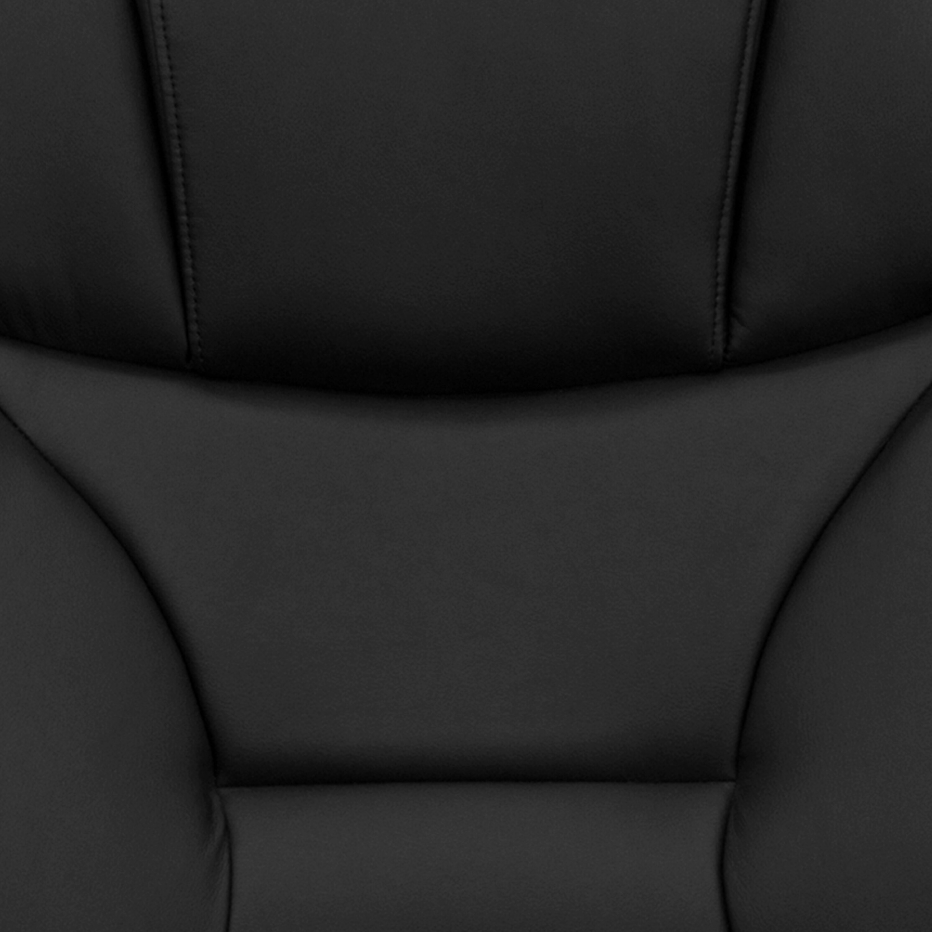 Ergonomic High Back Black LeatherSoft Swivel Executive Chair