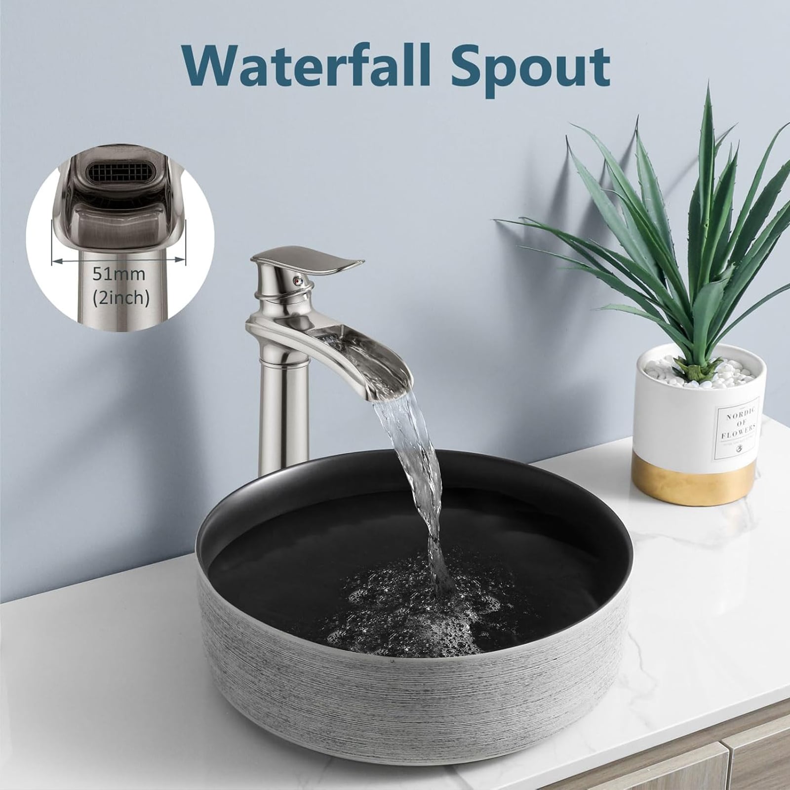 BYH VH-1007-BN Lavatory-Faucets - View #4