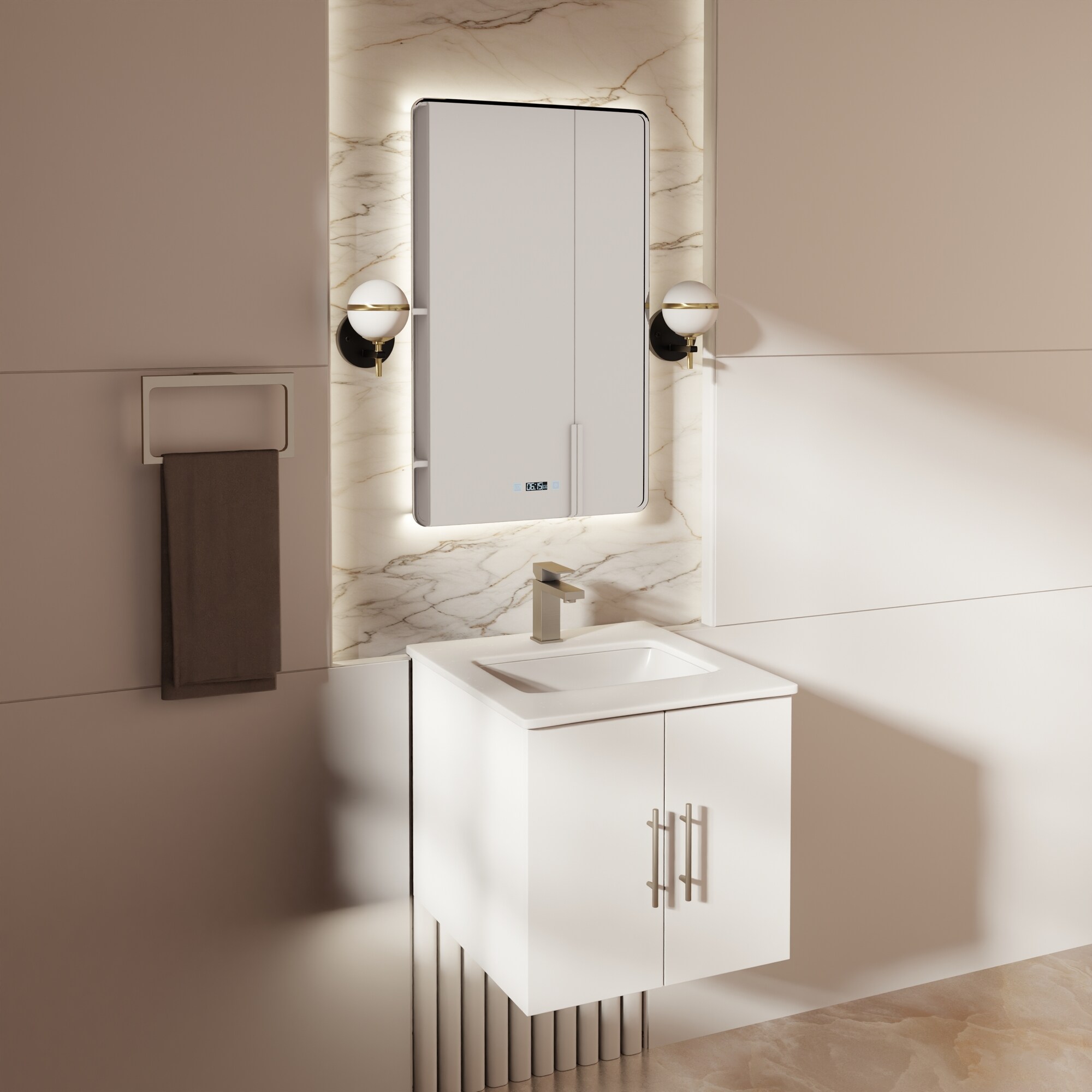 Lexora LVG24SM200 Bath-Vanity-Combo - View #2