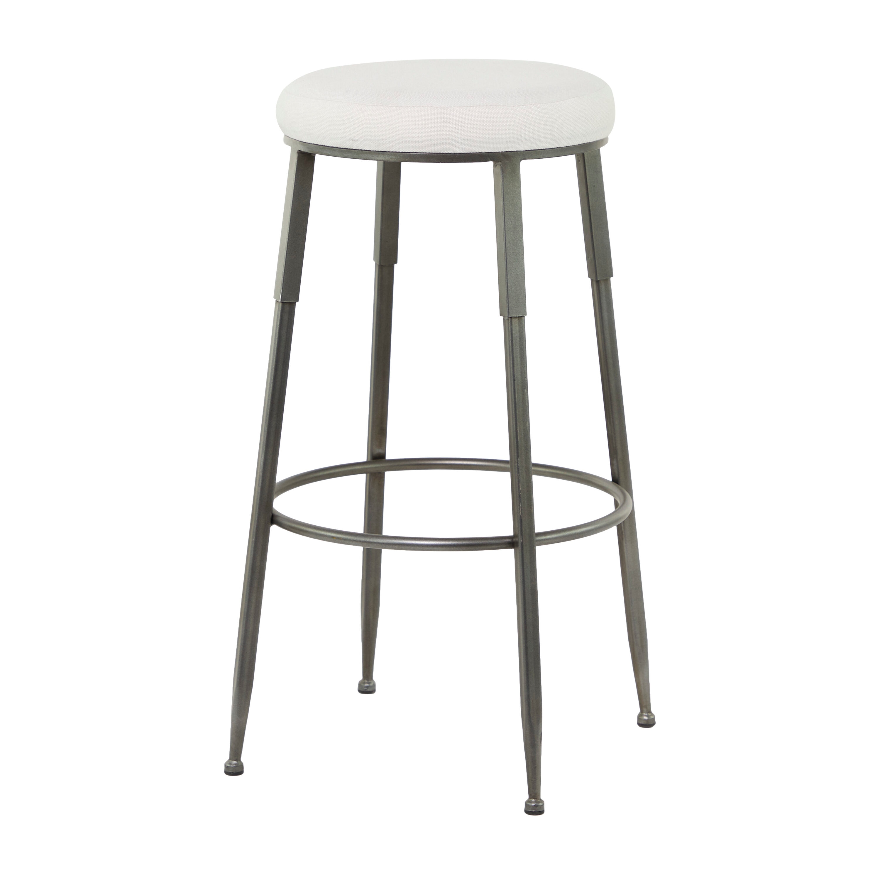 Cream backless deals bar stools