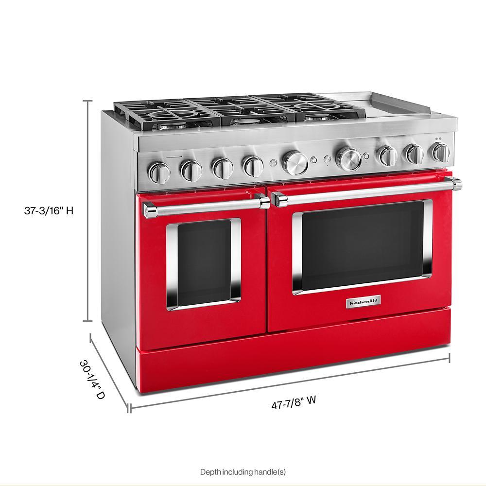 KitchenAid KFDC558JPA Double-Dual-Fuel-Ranges - View #10