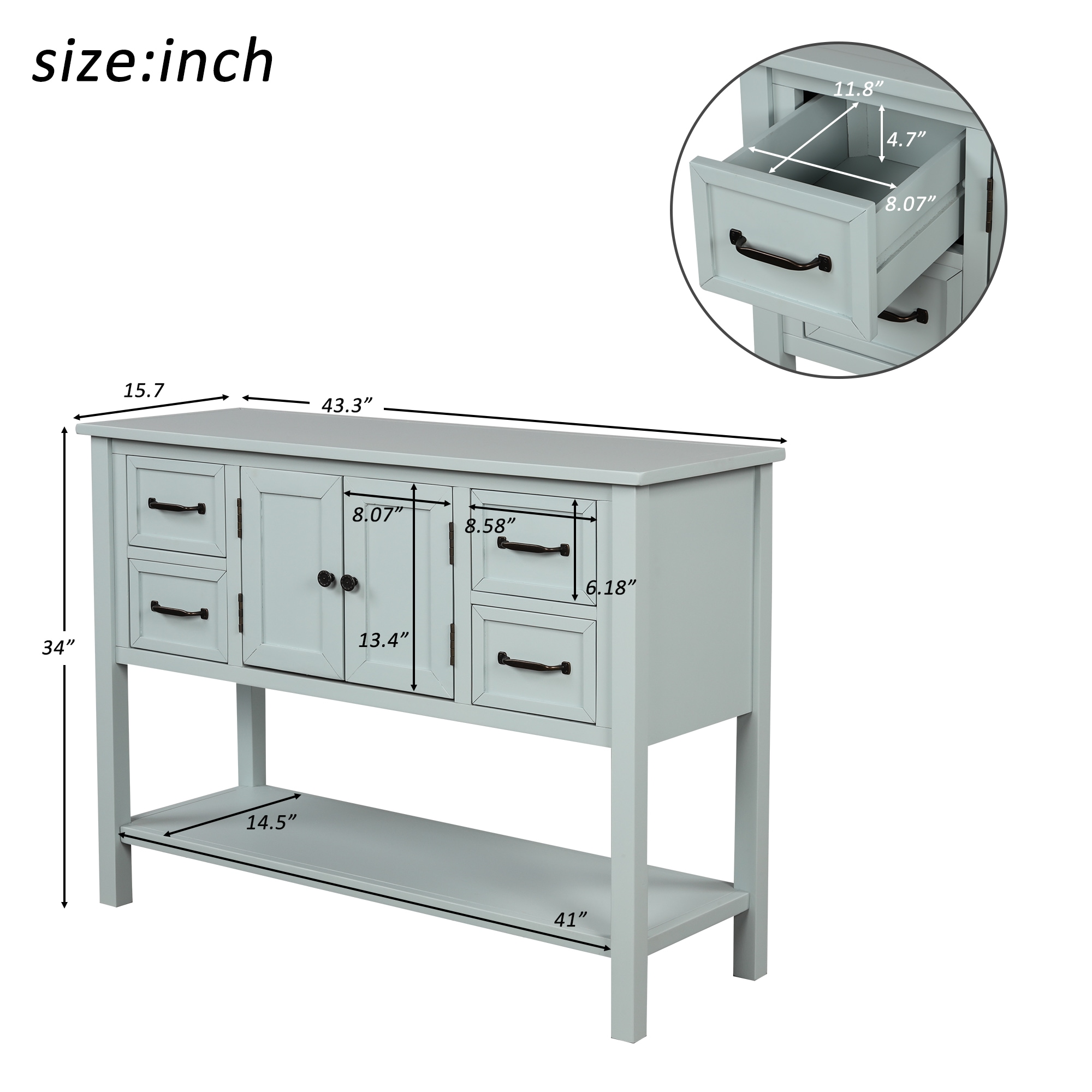 CASAINC BH-620AAP Console-Sofa-Tables - View #7