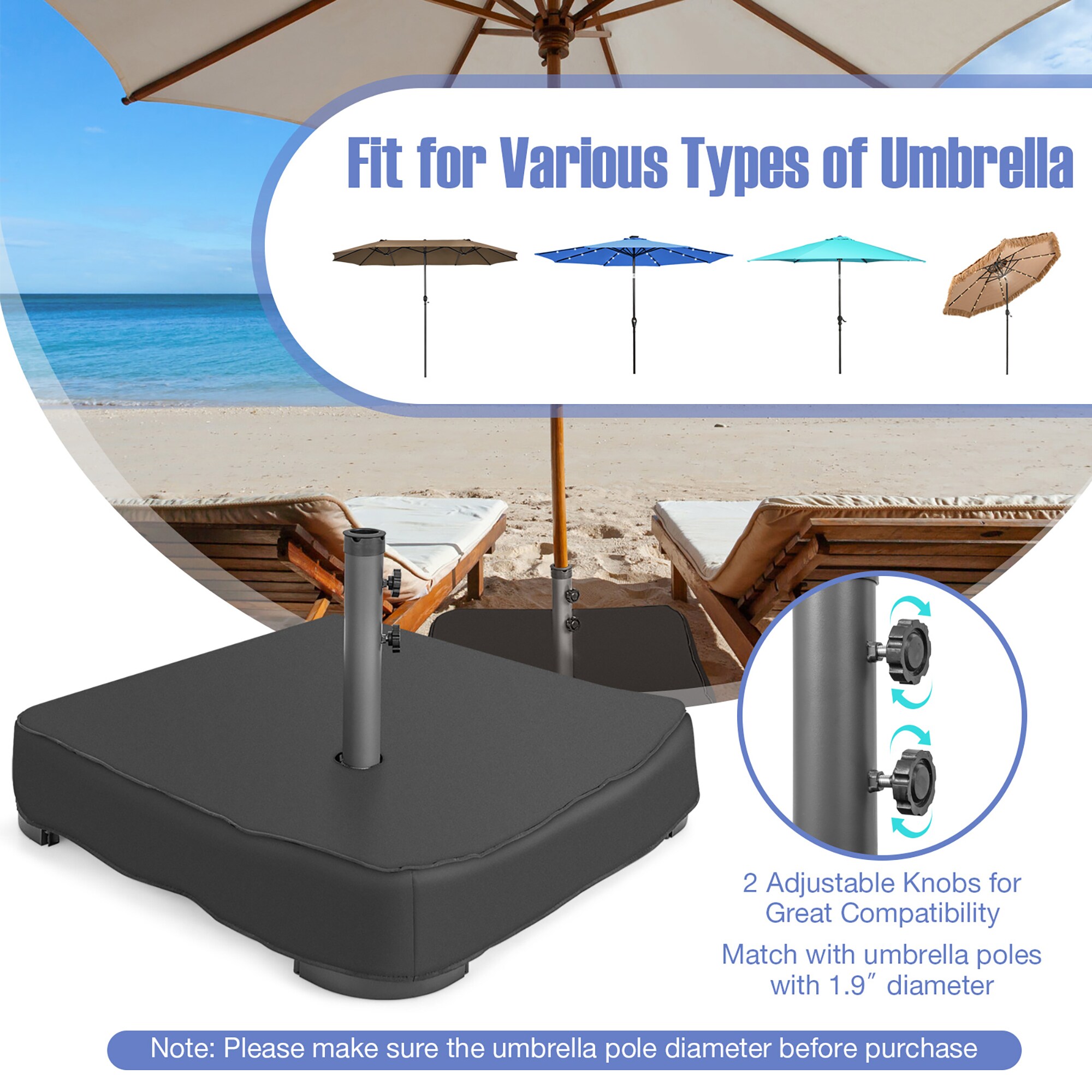 BABOOM BOM-0821-CO Umbrella-Bases - View #5