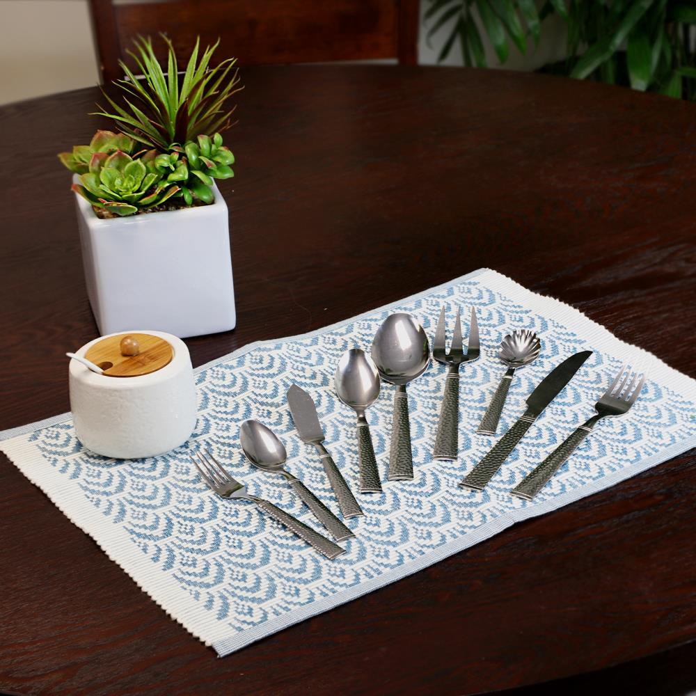 Gibson Prato 24-Piece Stainless Steel Flatware Set