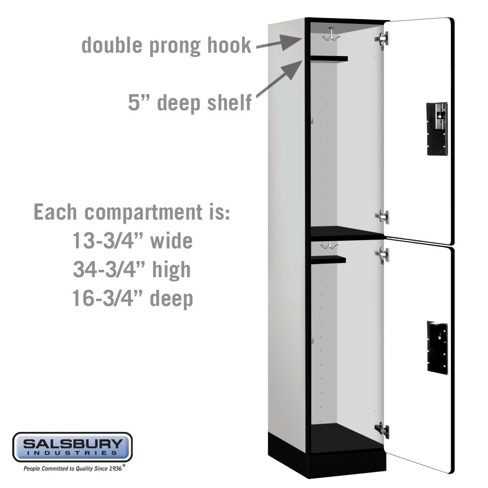 SALSBURY INDUSTRIES 22168GRY Storage-Lockers - View #2