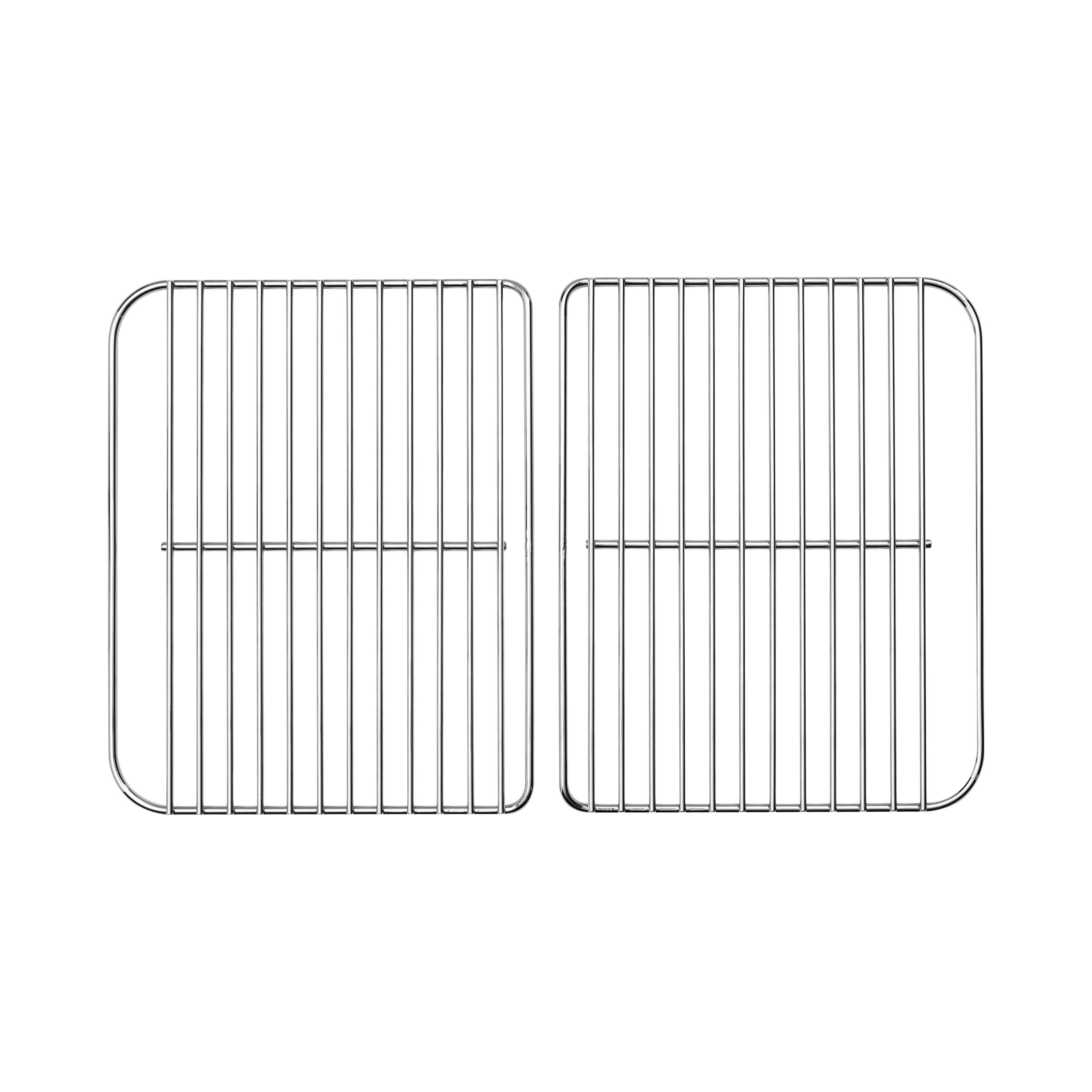Weber 10-in x 8-in Rectangle Plated steel Cooking grate #3400656