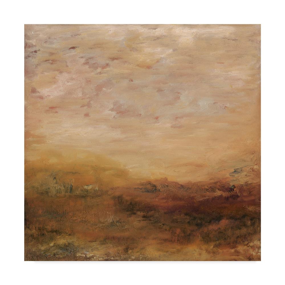 Trademark Fine Art WAG04835-C2424GG Framed 24-in H x 24-in W Abstract Print on Canvas