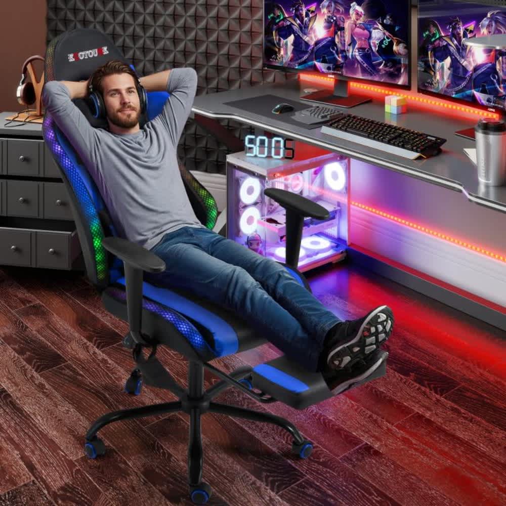 U-HOMY 6080EFTBL Office-Chairs - View #8
