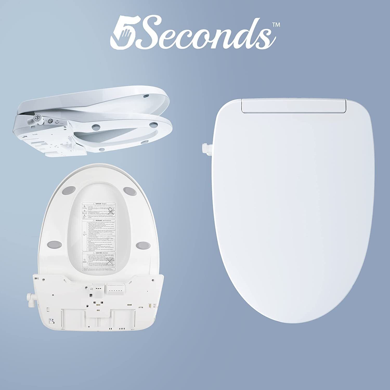 5Seconds 499802 Bidet-Toilet-Seats - View #6