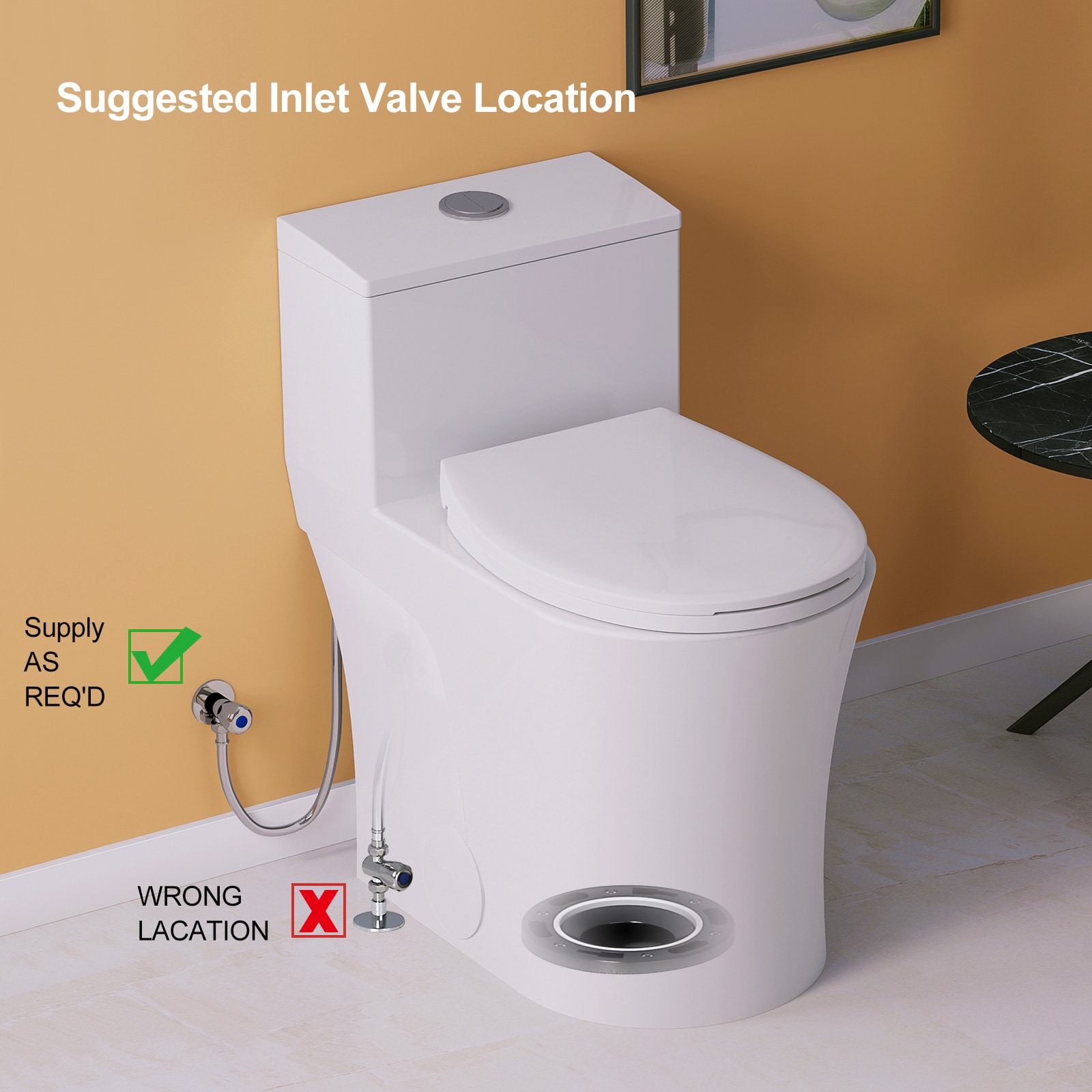 HOROW T0338W toilets - View #10