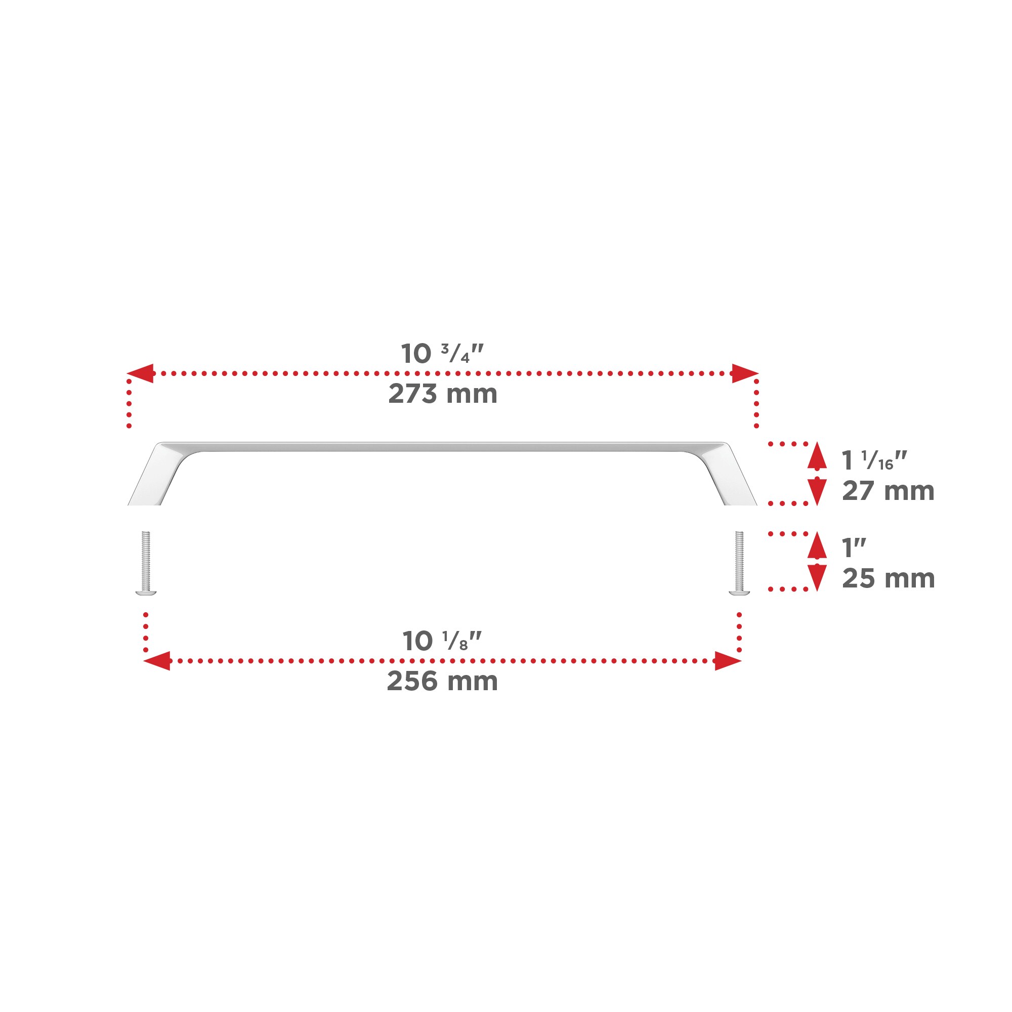 Richelieu BP7348256140 Cabinet-Pulls - View #4