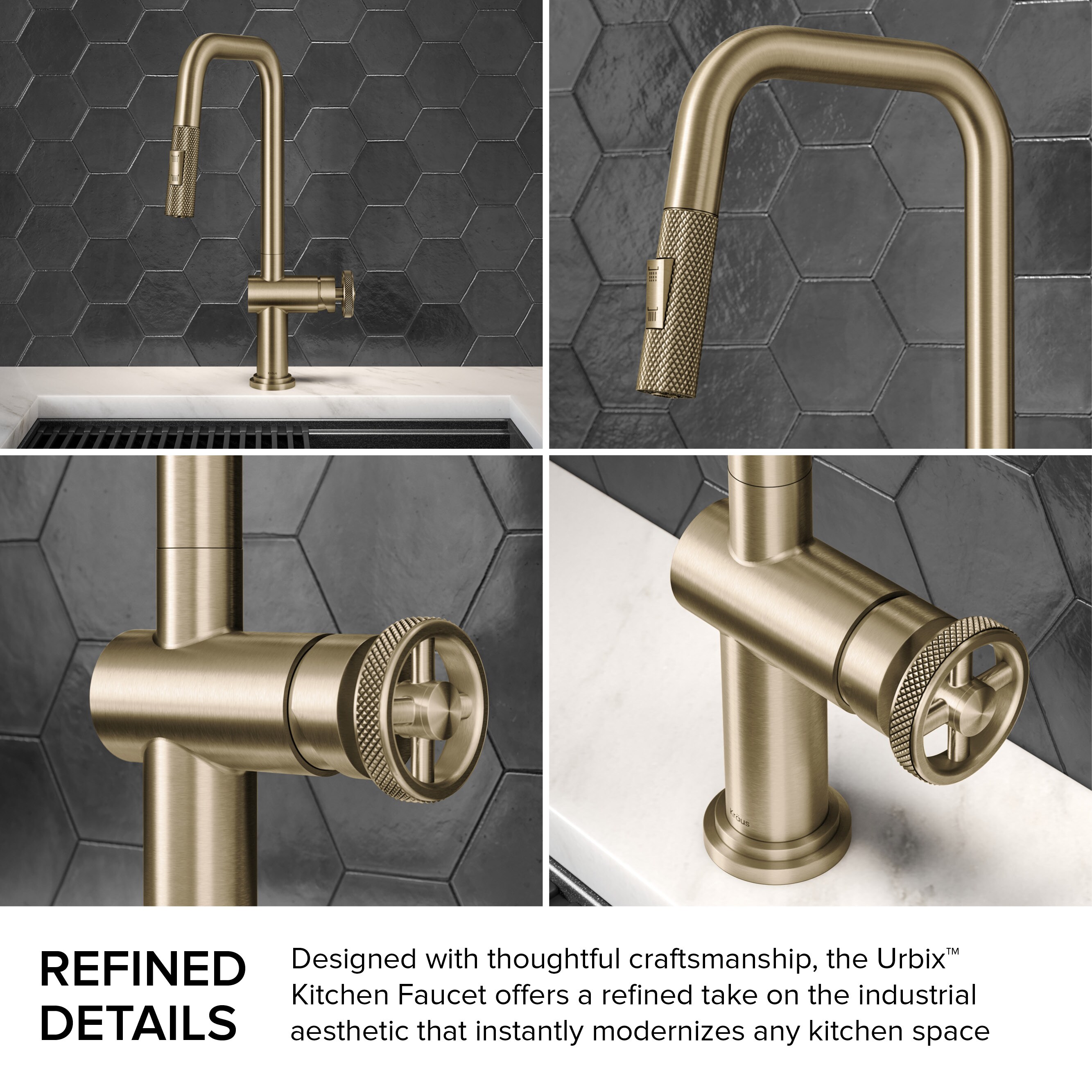 Kraus Gold Kitchen Faucets at Lowes.com