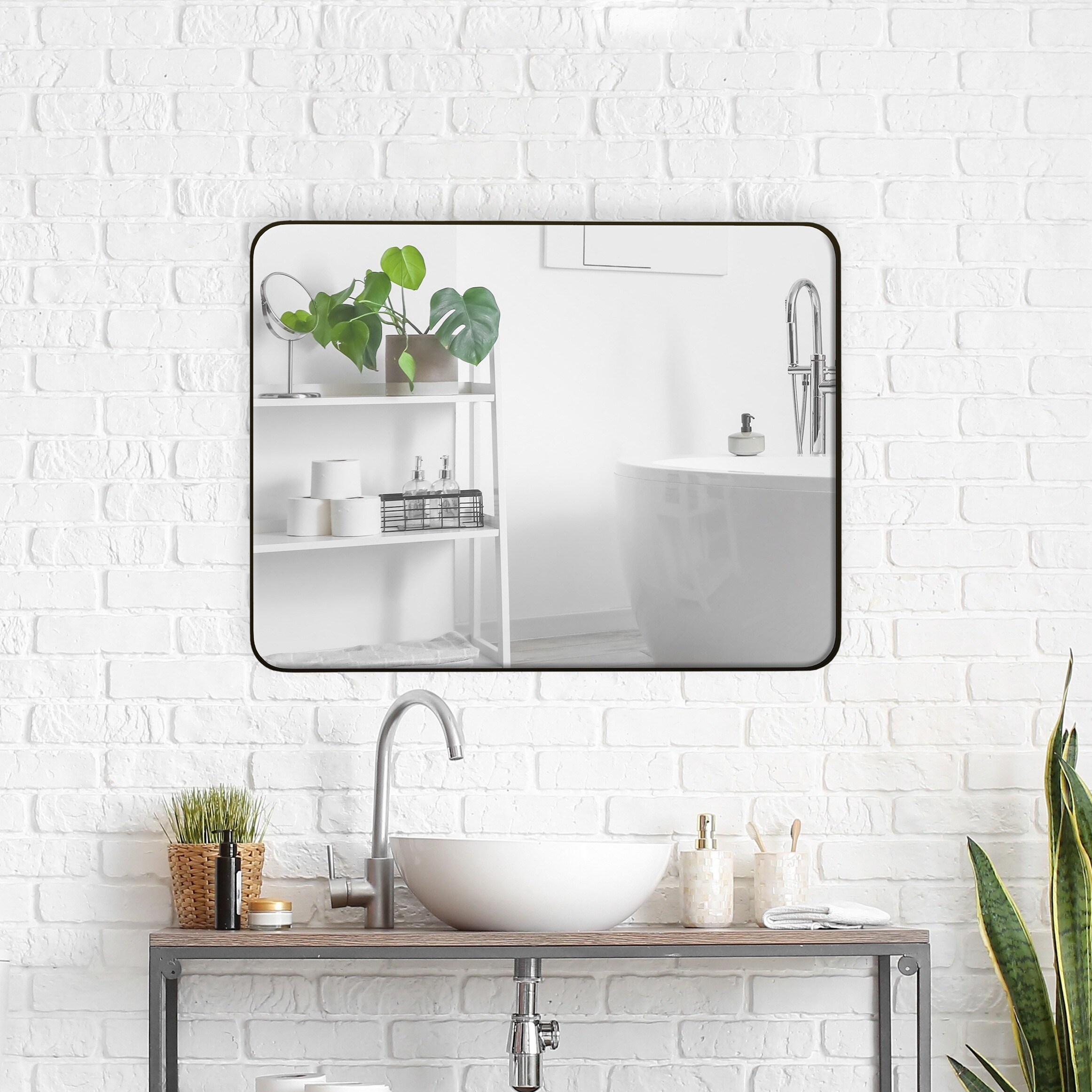 LIVACA LYR102900 Framed-Bath-Mirrors - View #2