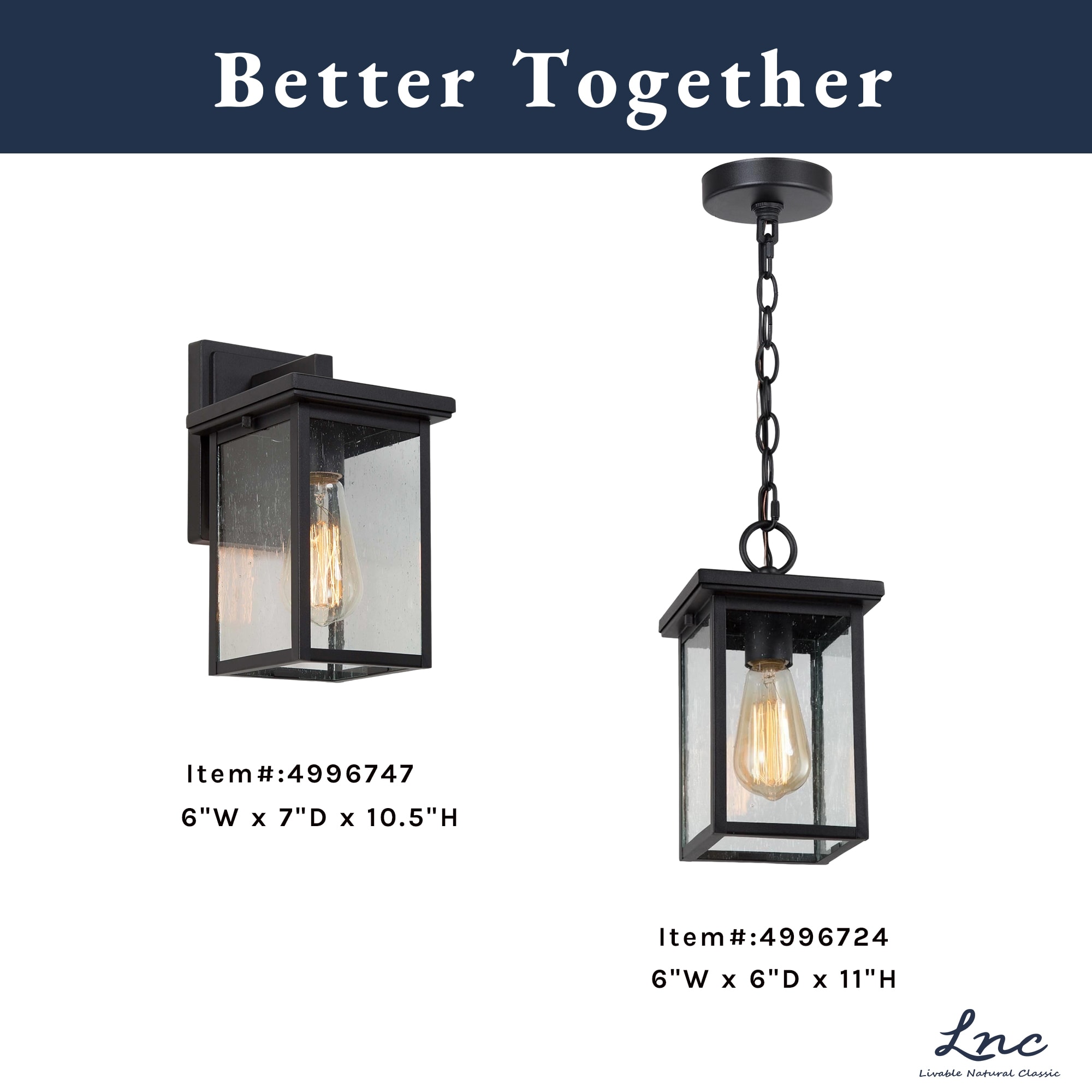 LNC VQI2QELWS412097 Outdoor-Wall-Lighting - View #17