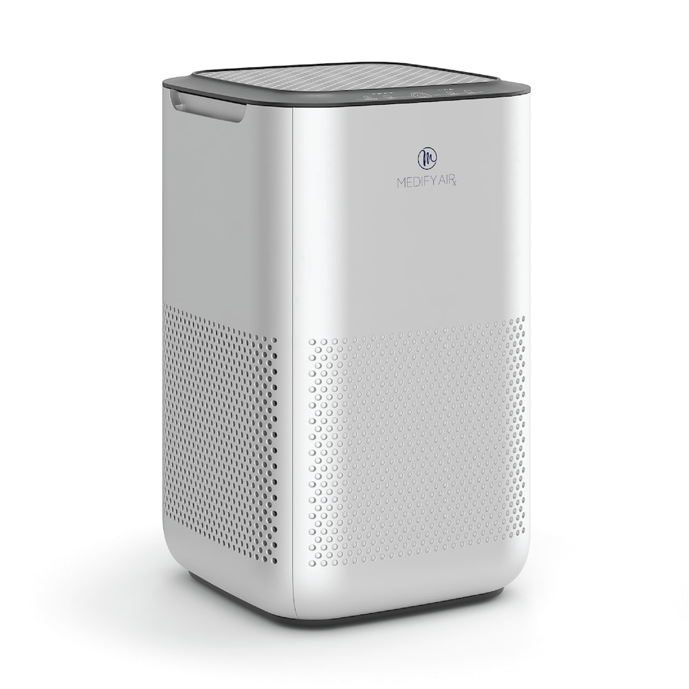 Medify Air MA-15 3-Speed Silver HEPA Air Purifier ENERGY STAR (Covers: 144-sq  ft) in the Air Purifiers department at