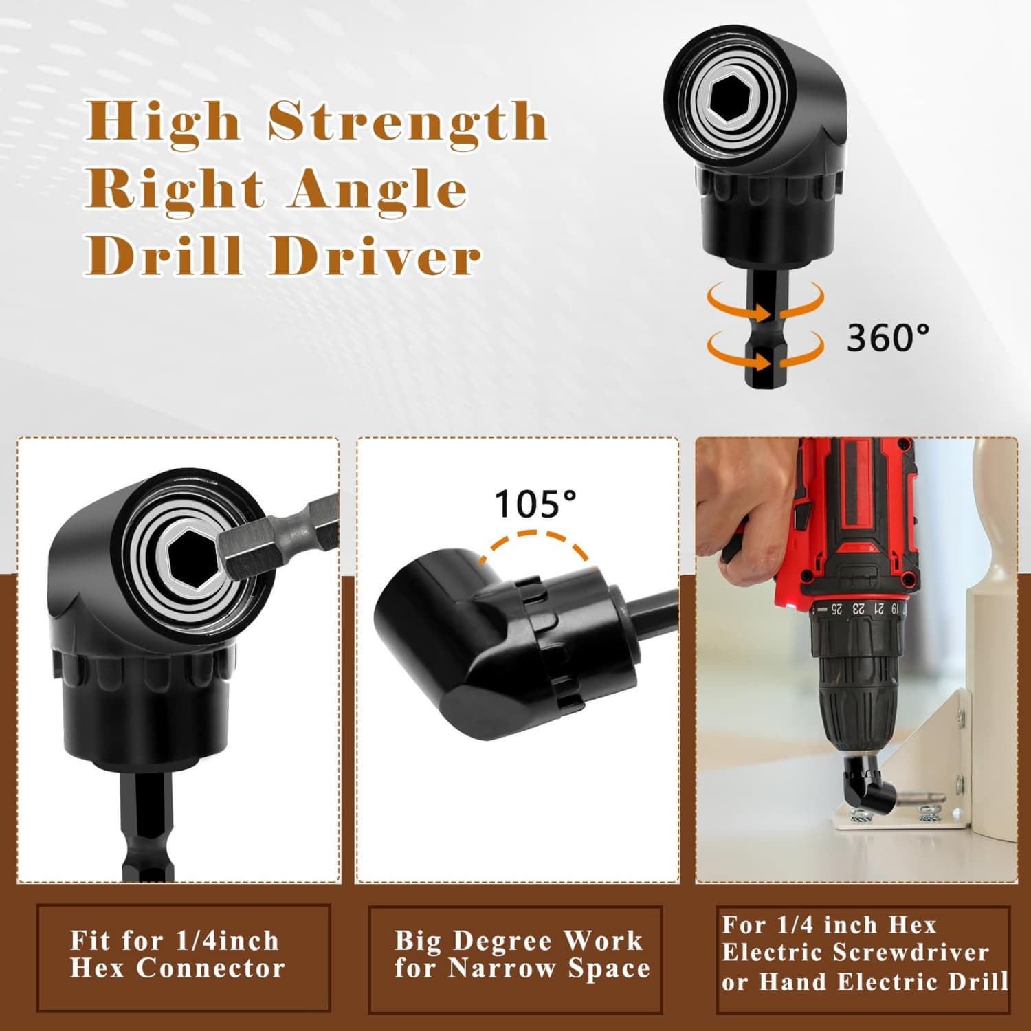 OGETFUUR L5YSRA072525 Screwdriving-Bit-Holders-Adapters - View #4