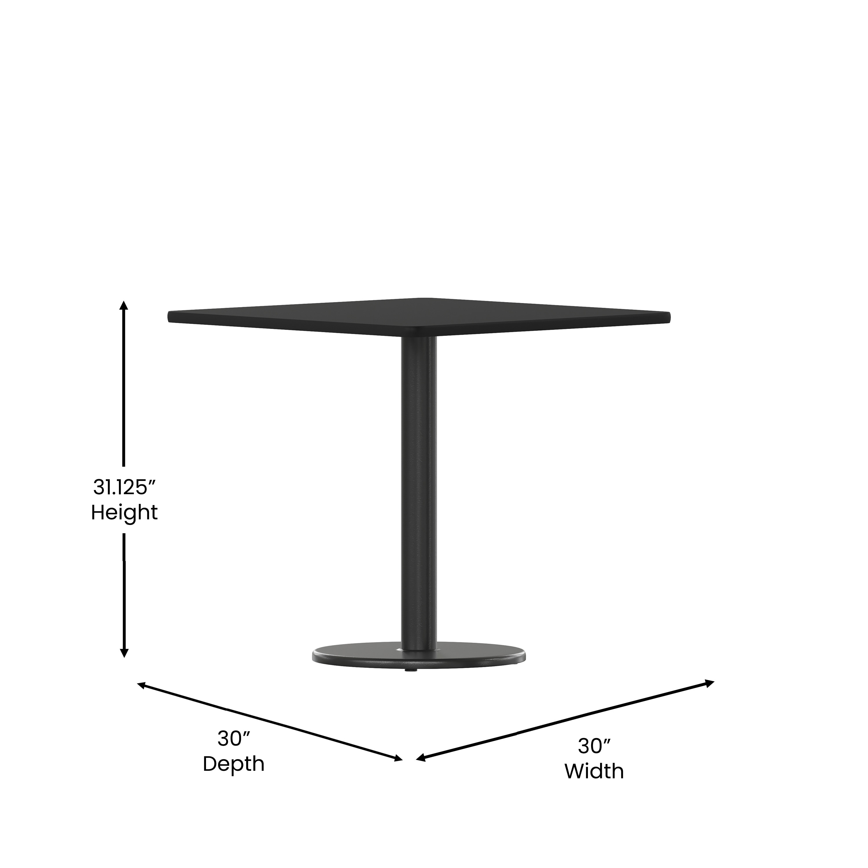 Flash Furniture 889142006336 Dining-Tables - View #4