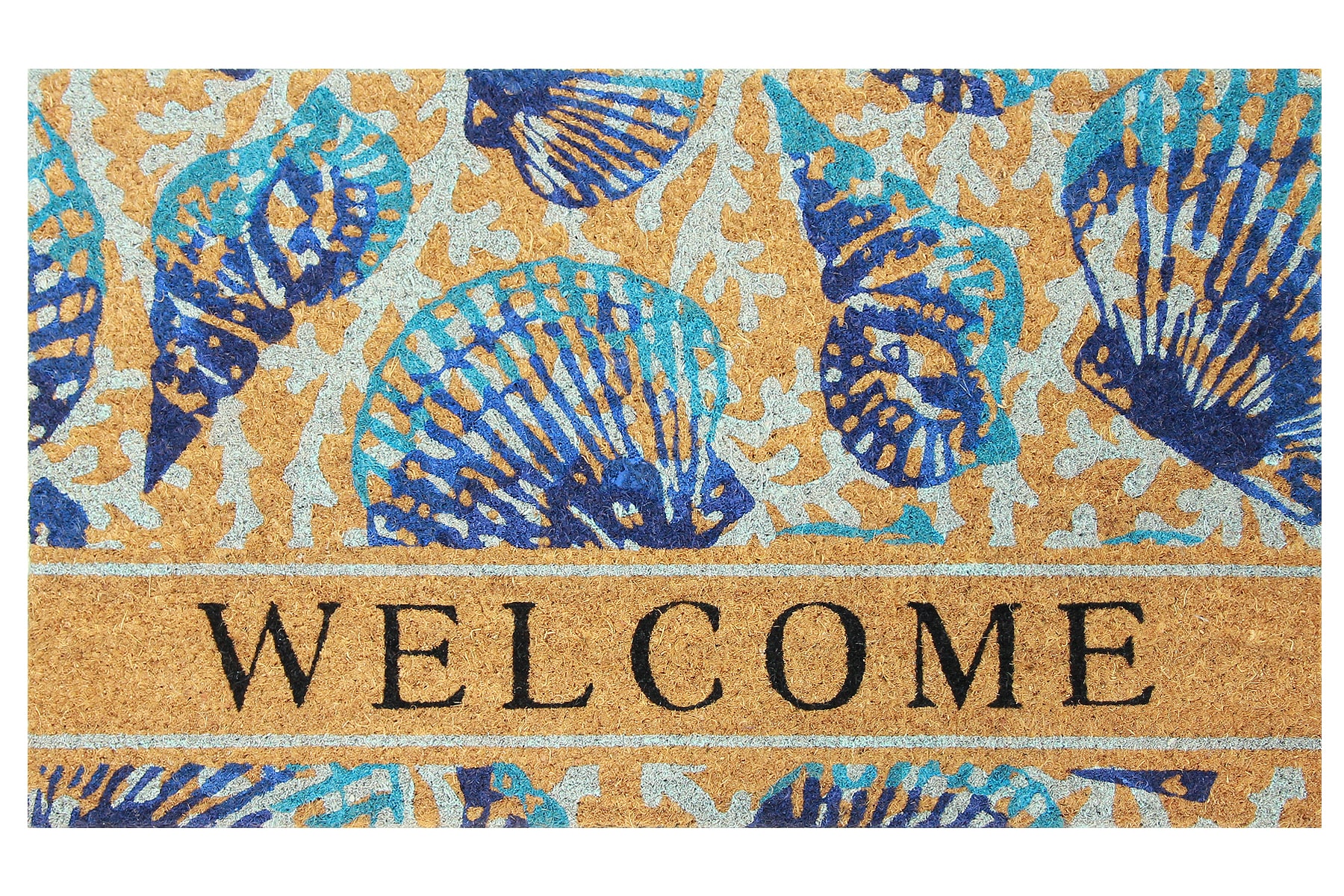 Style Selections WG-1830-SHELLS Mats-Cat - View #2