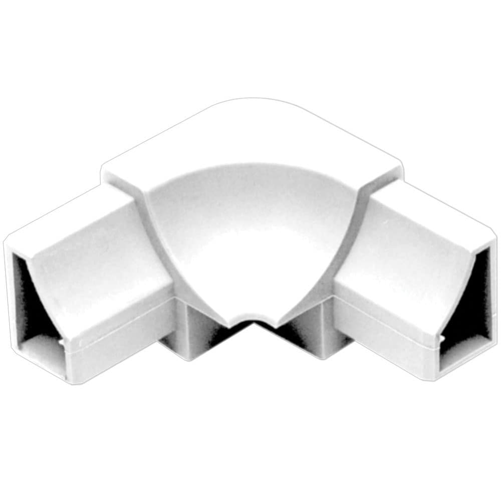 Schluter Systems I/HK3R18/BW Dilex-HK 1-in W x 2-in L Bright white PVC Inside corner Tile Edge Trim