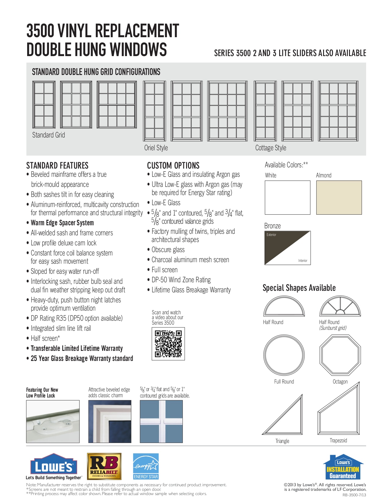 RELIABILT 3500DHUL2763740001 Double-Hung-Windows - View #14