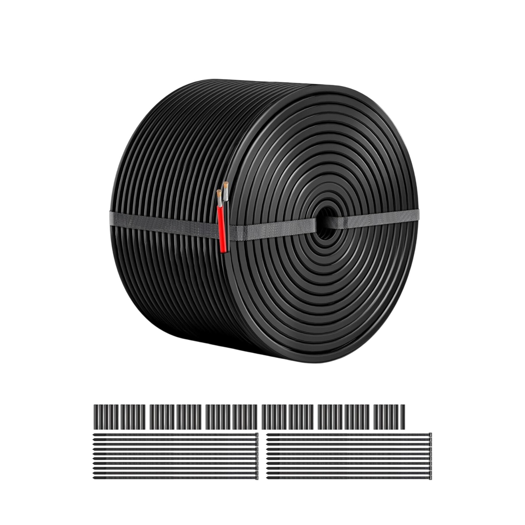 Etokfoks  16 Gauge Wire 2 Conductor Electrical Wire 16 AWG Stranded PVC Cord Low Voltage Tinned Copper Flexible Cable