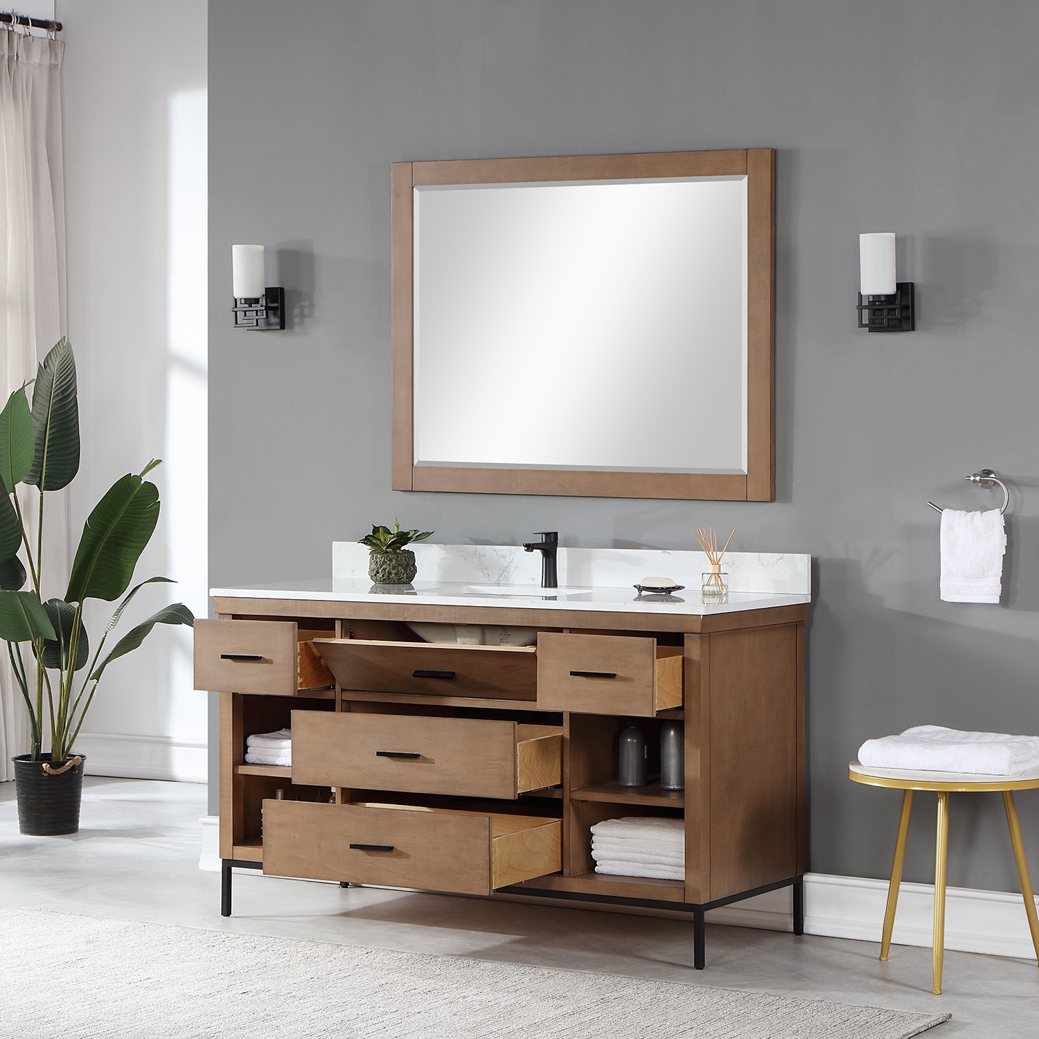 Altair 545060S-BR-AW Bath-Vanity-Combo - View #7