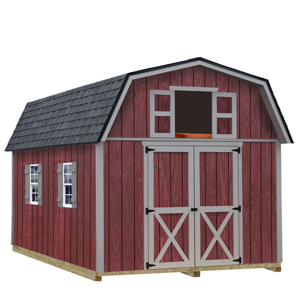 Best Barns WOODVILLE1012DF Wood-Storage-Buildings - View #4