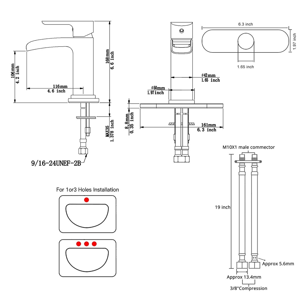 Newater 71011 Lavatory-Faucets - View #6