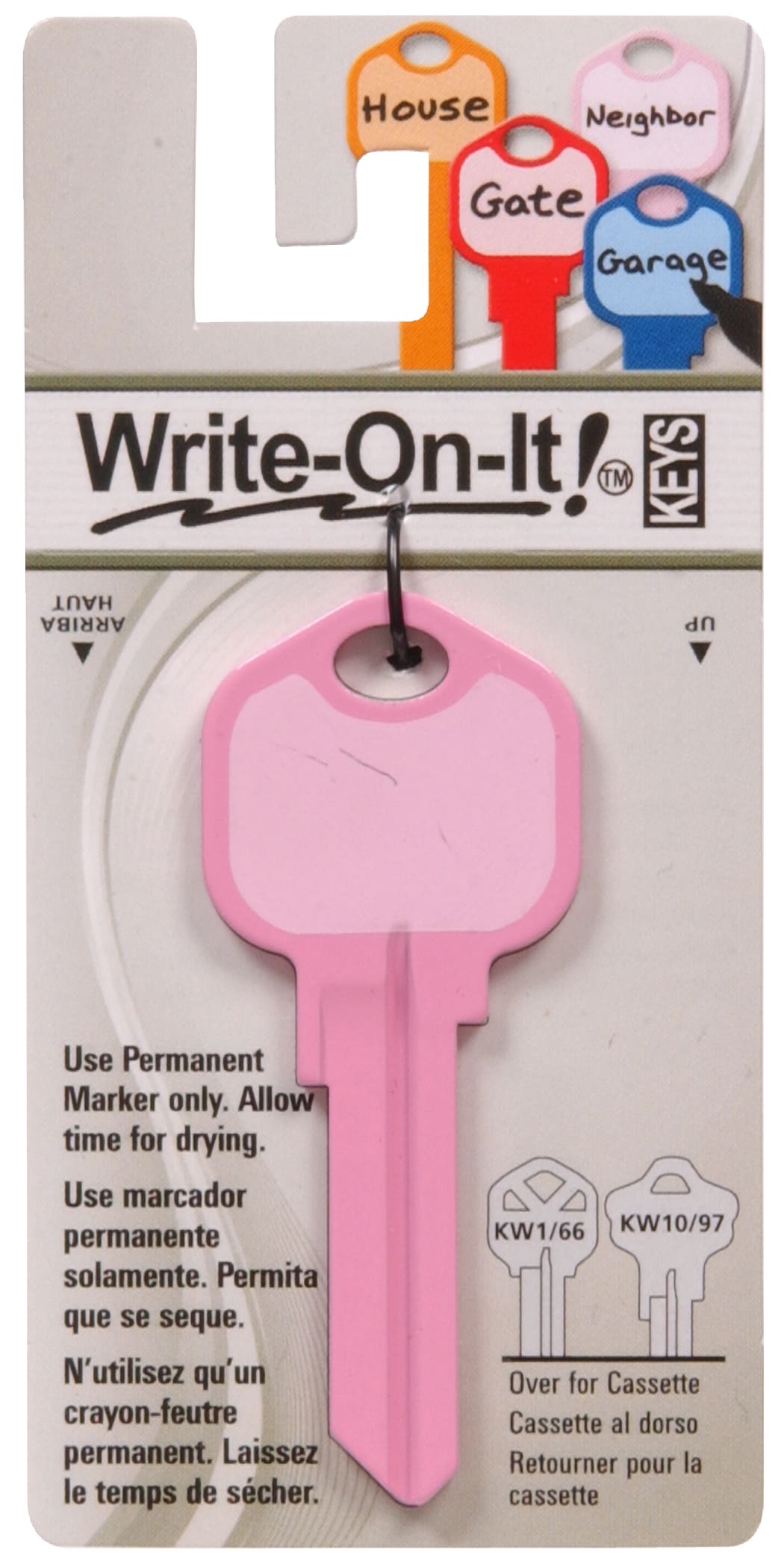 Cloth key ring Off-White Pink in Cloth - 30190065