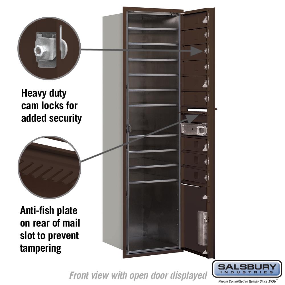 SALSBURY INDUSTRIES 3716S-09ZFU mailboxes - View #2