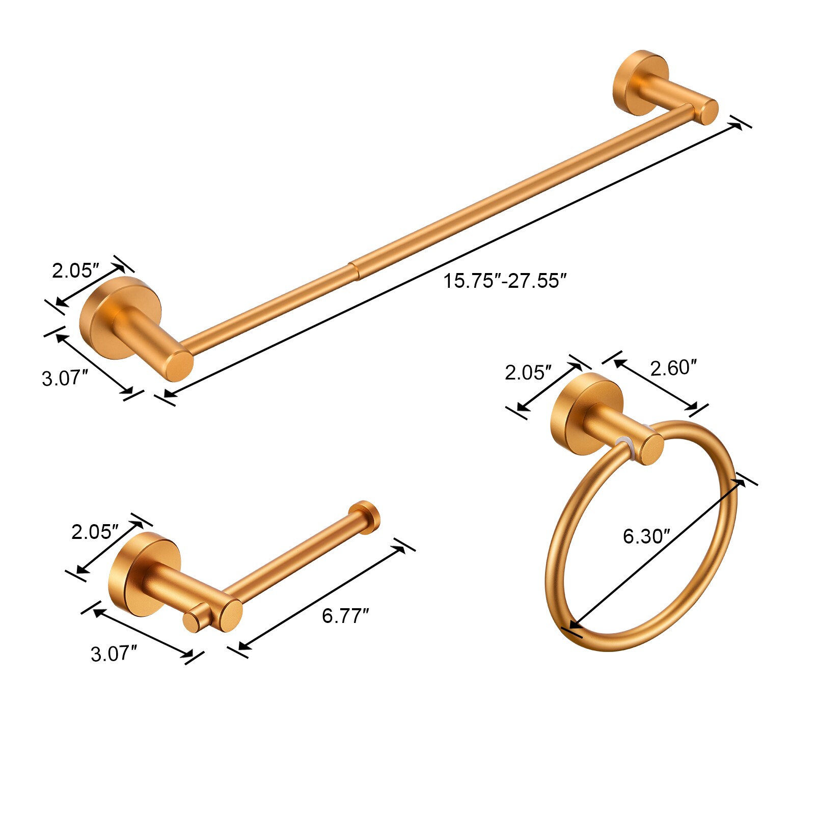 Cobbe LSKBHS03033 Decorative-Bath-Hardware-Kits - View #11