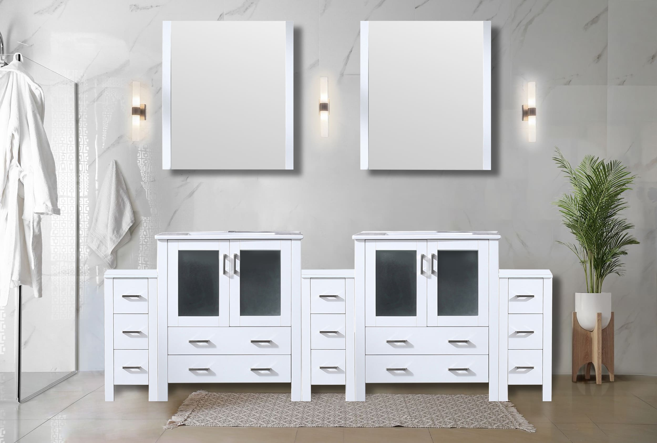 Lexora LVV96D30A610 Bath-Vanity-Combo - View #5
