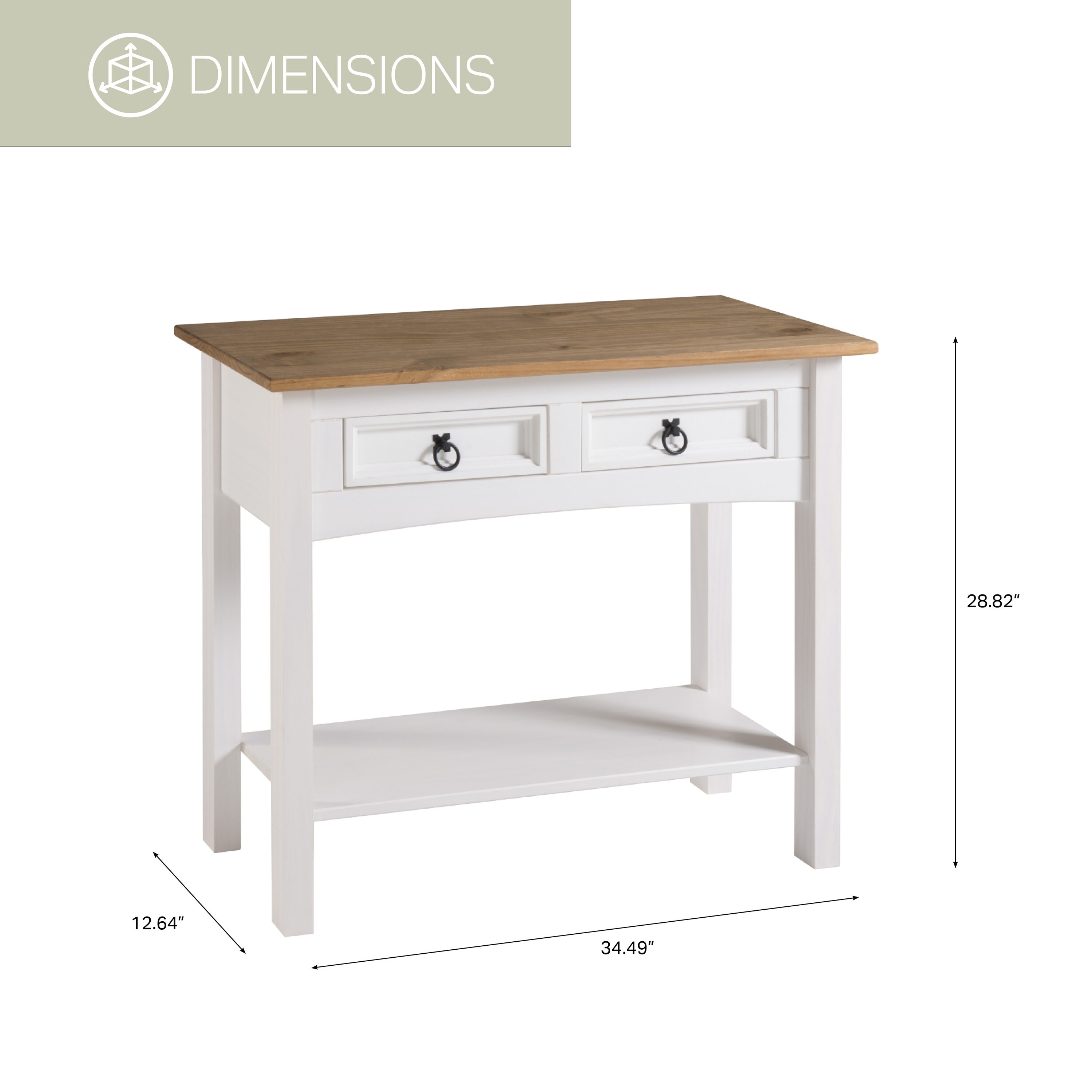 OSHOME COW934 Console-Sofa-Tables - View #7