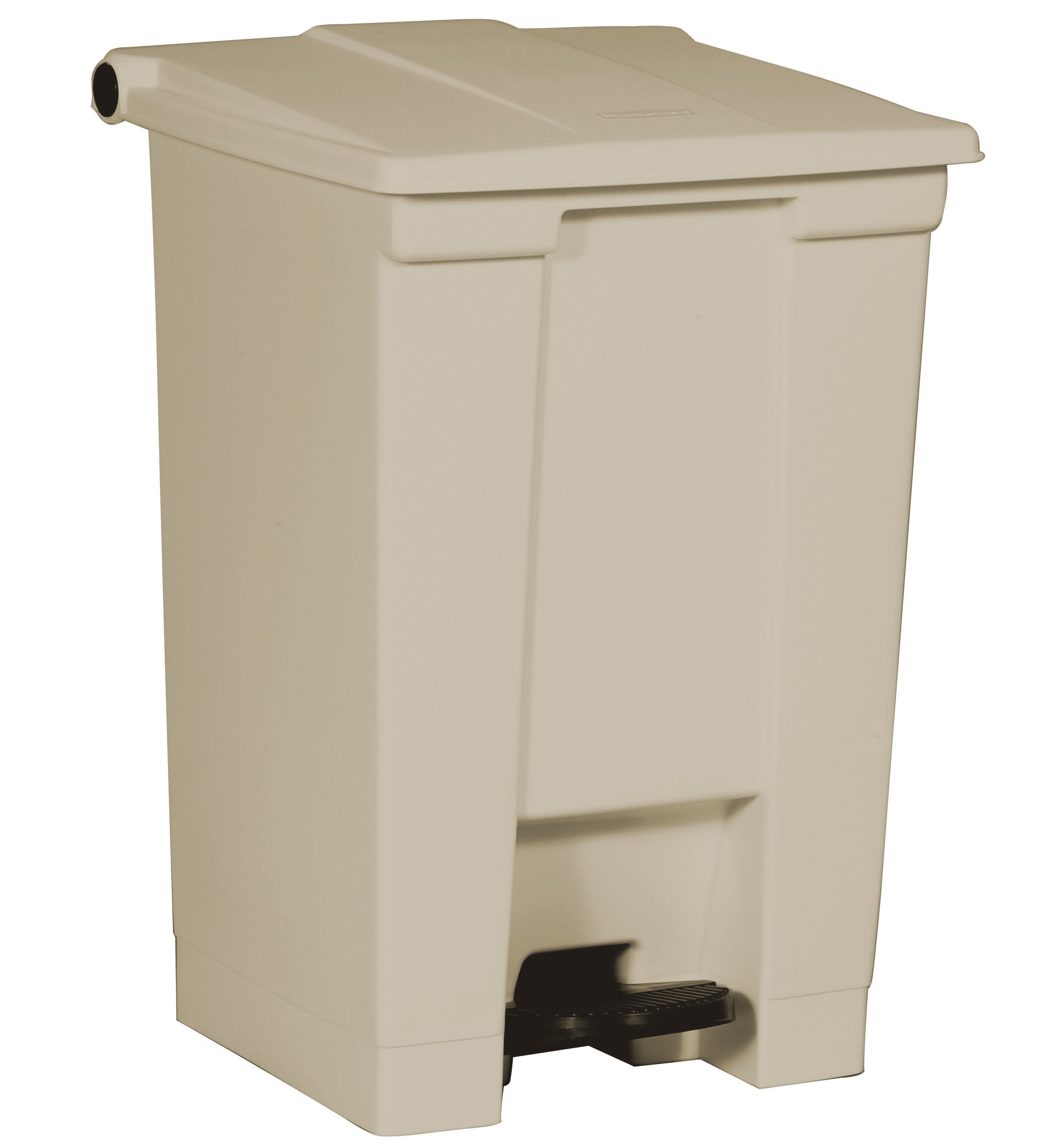 Rubbermaid Commercial Products FG614400BEIG Legacy 12 Gallon Beige Plastic Indoor Kitchen Step Trash Can