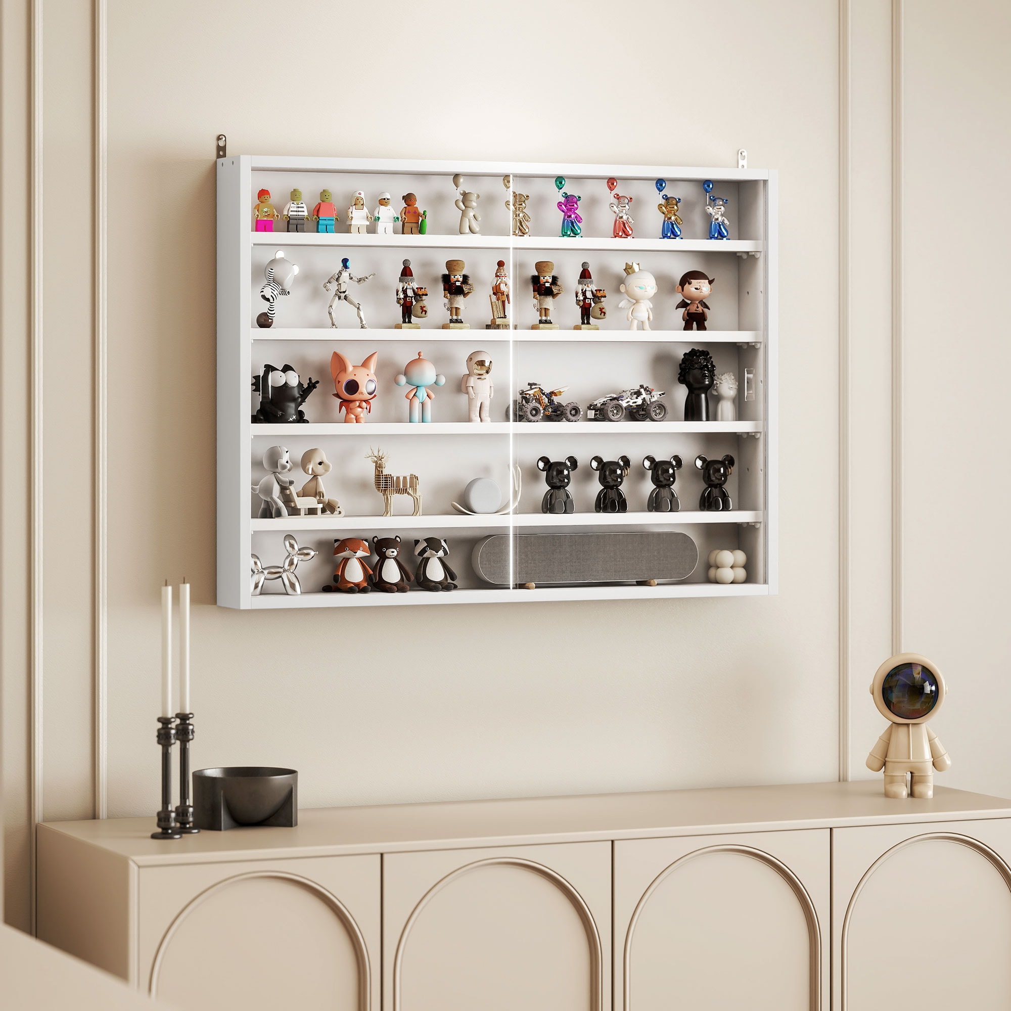 HomCom 833-761WT Gaming-Storage - View #5