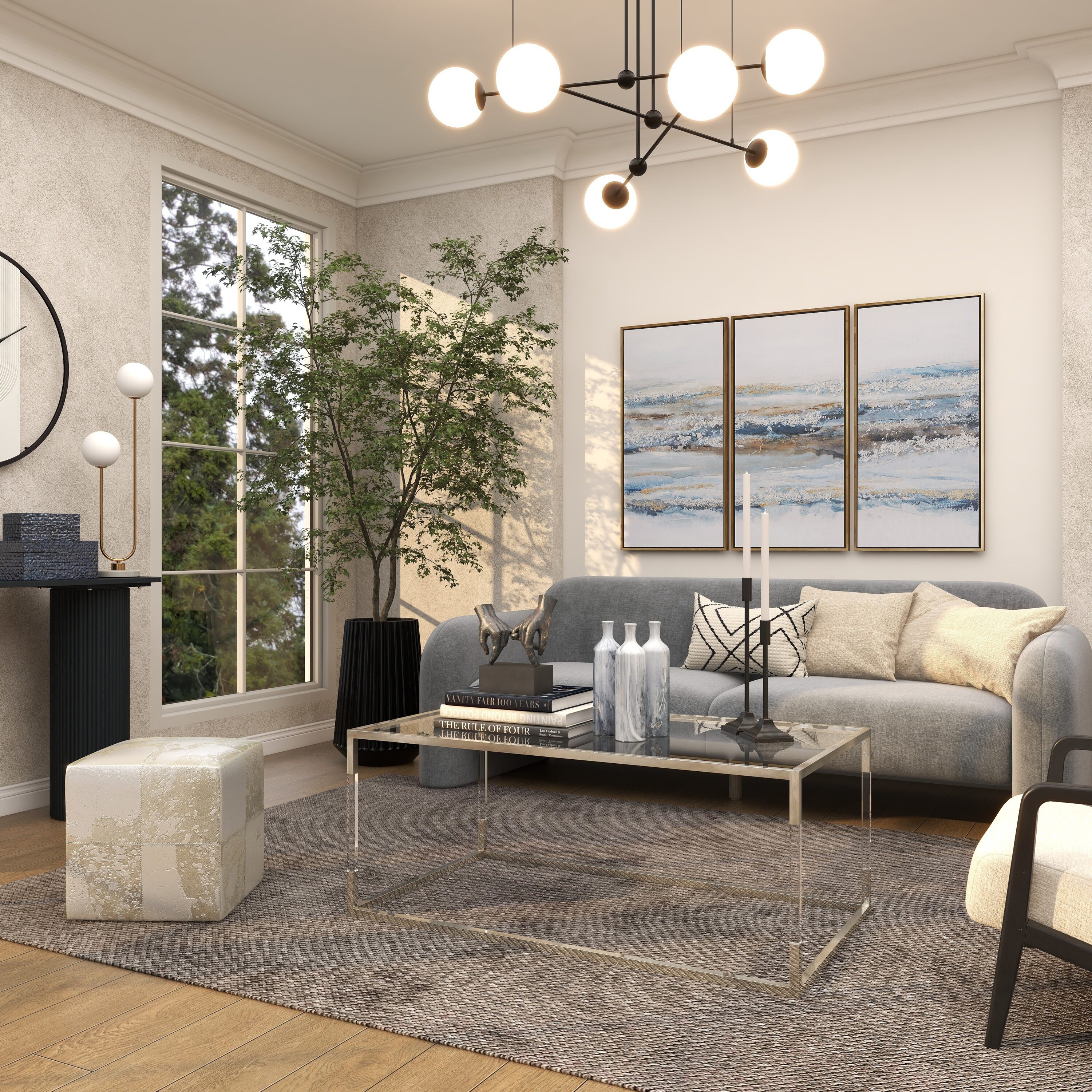 Grayson Lane 95945 Indoor-Ottomans - View #12