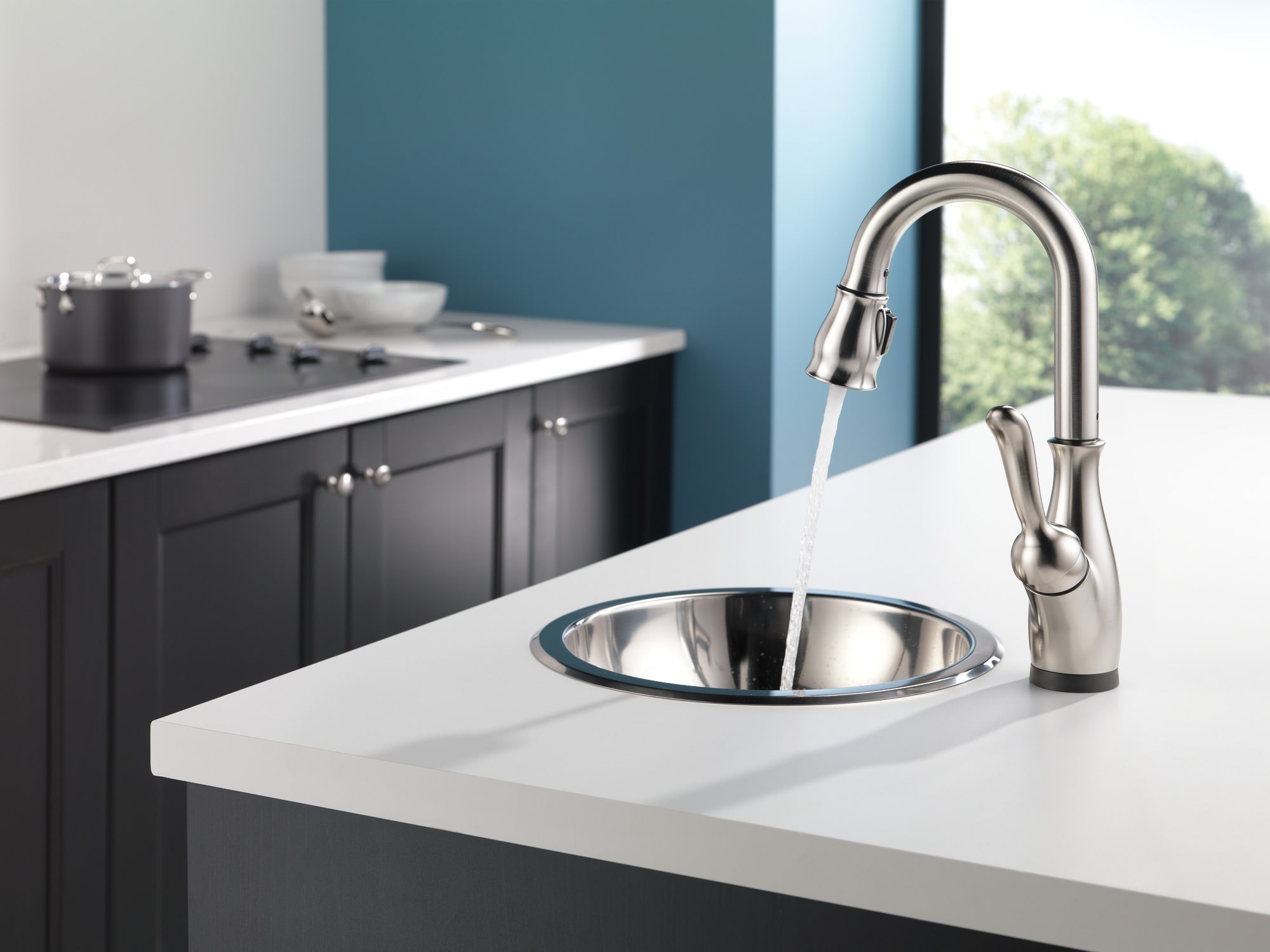 Delta 9678T-SP-DST Kitchen-Faucets - View #9