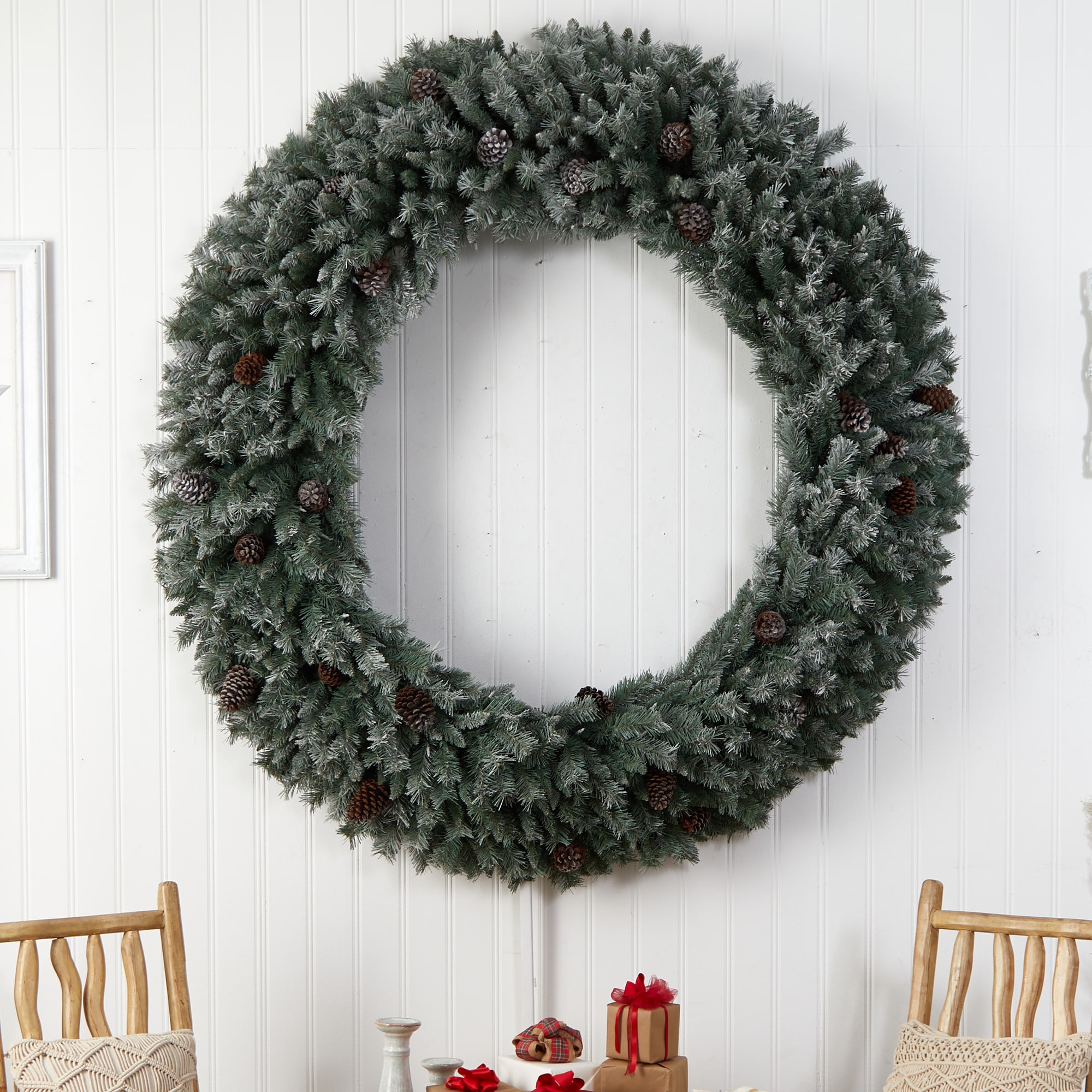 Nearly Natural W1282 Artificial-Christmas-Wreaths - View #6